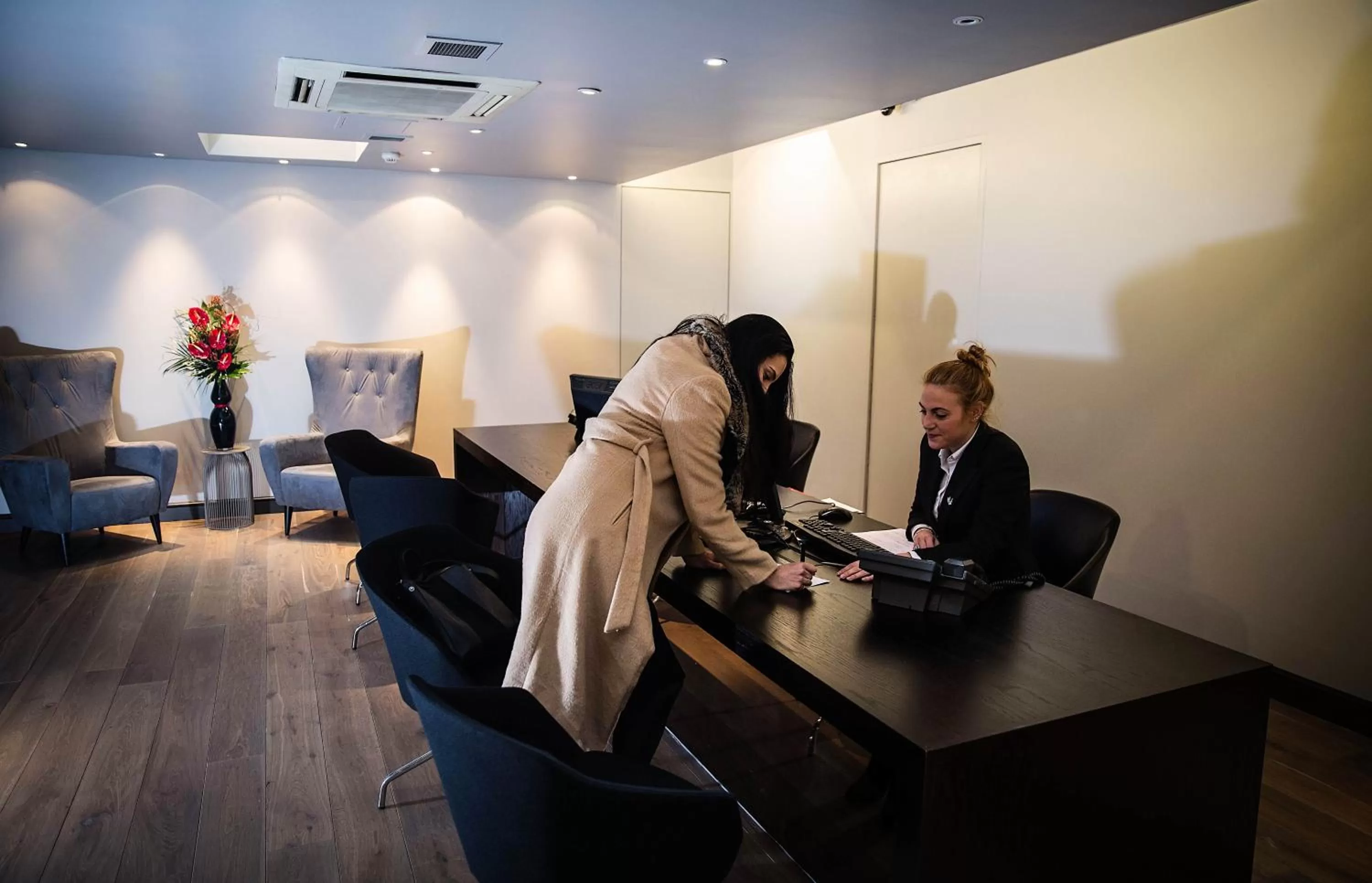 Lobby or reception in Malmaison Edinburgh