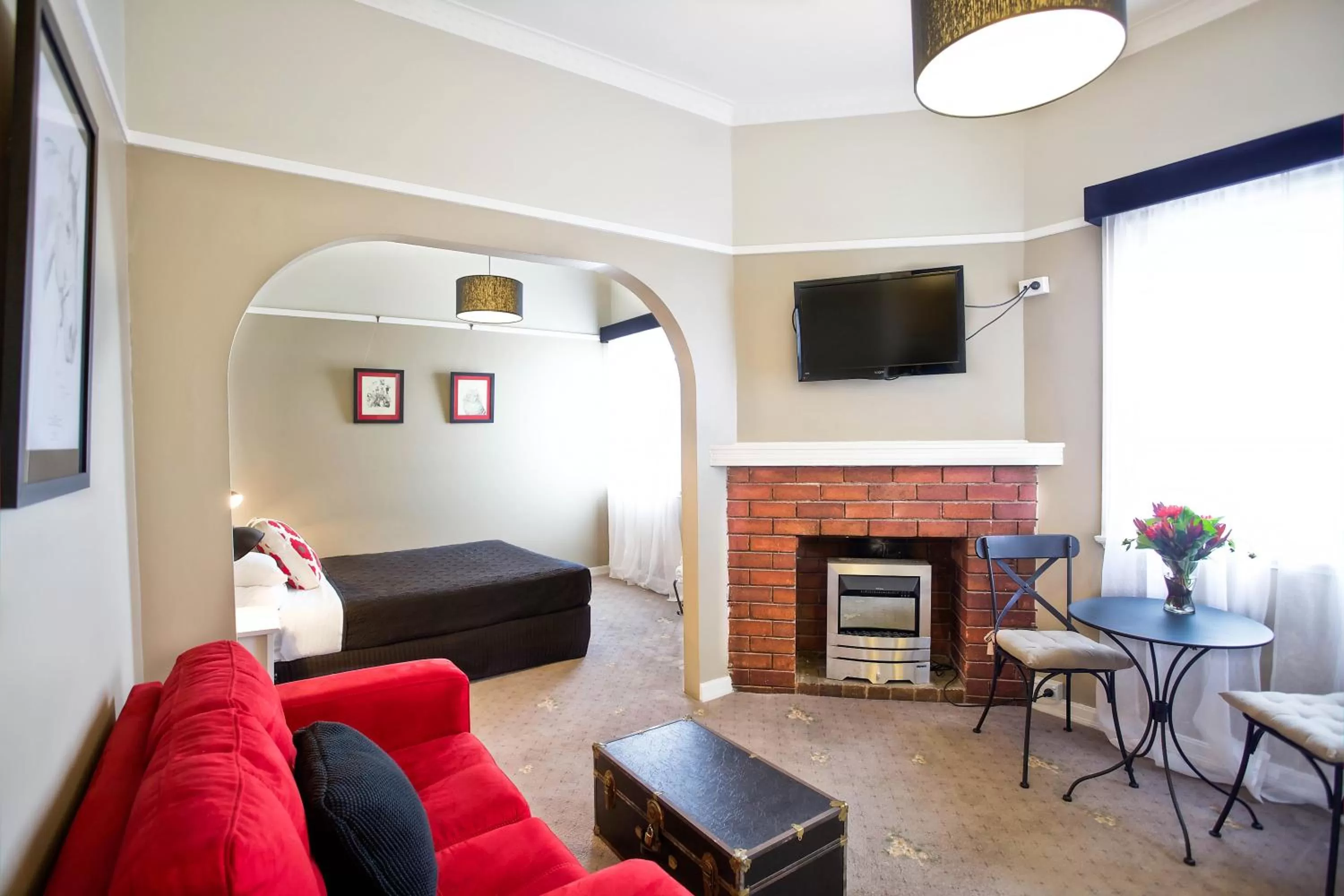 Bed in Katoomba Hotel