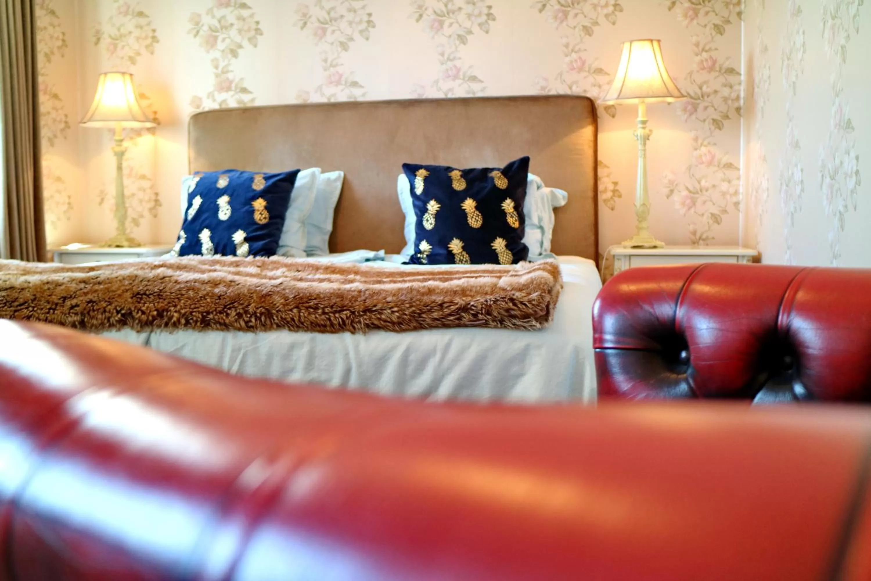 Bed in Vänerport Lakefront Hotell