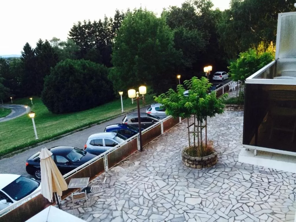 Balcony/Terrace in authentic by balladins – Rodez / Le Ségala