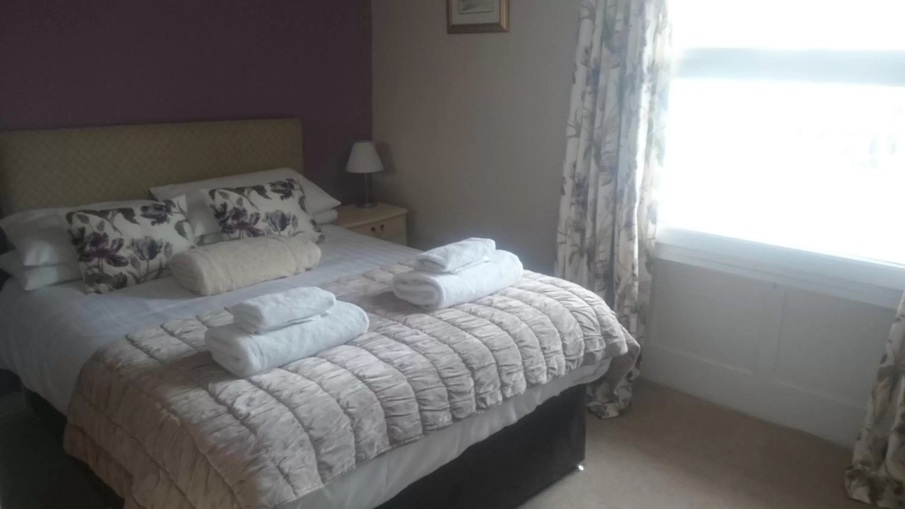 Bed in George and Dragon Ashbourne