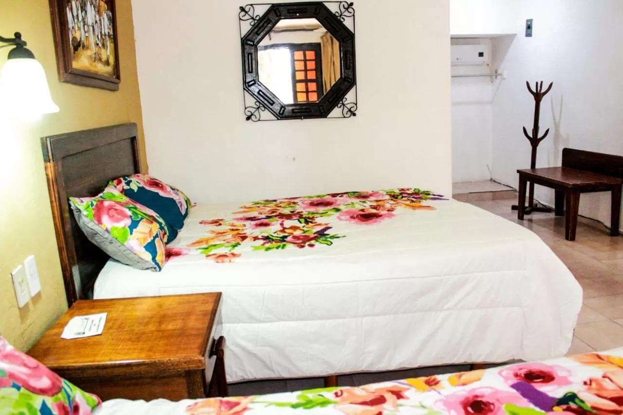 Bed in Hotel San Clemente