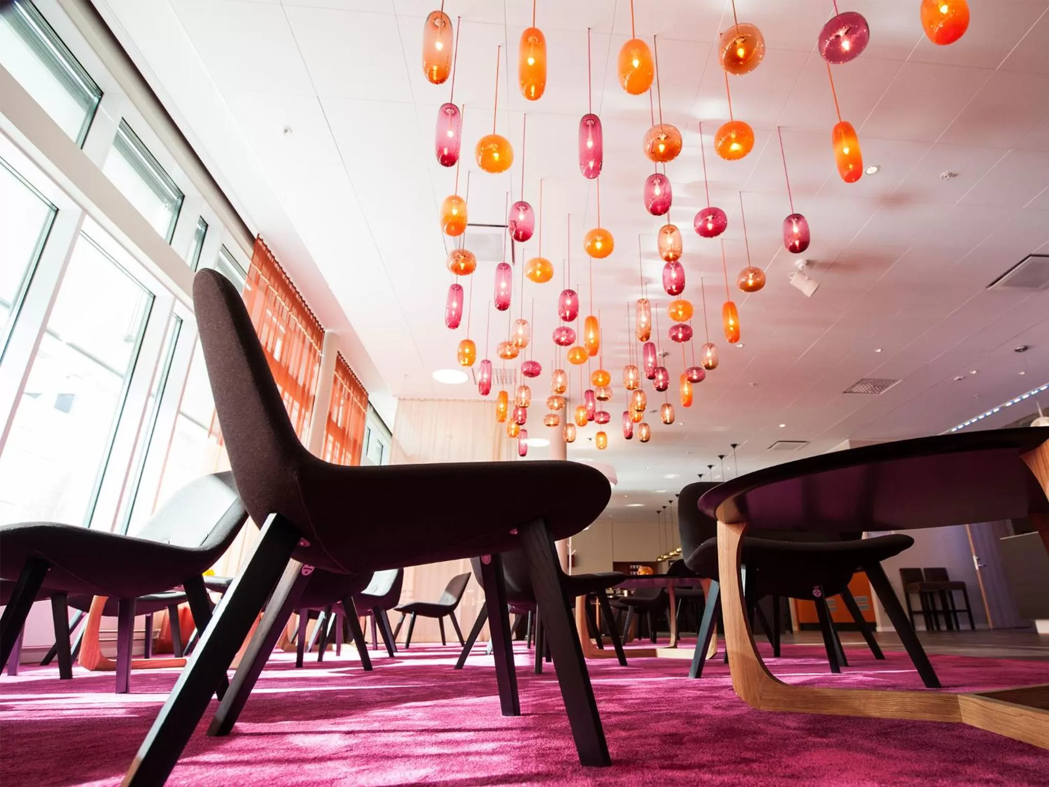 Decorative detail in Motel L Hammarby Sjöstad