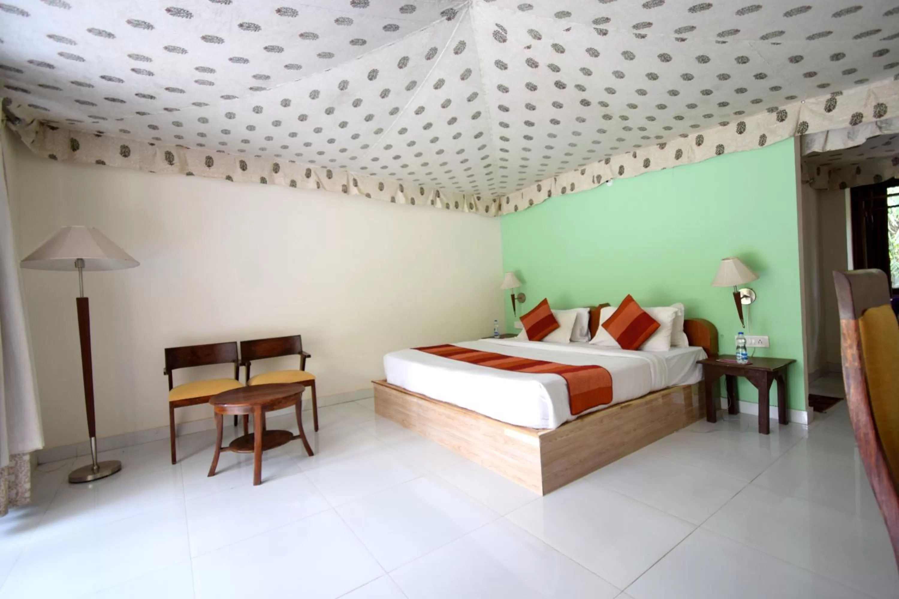 Bed in Sultan Bagh Resort by The Sky Imperial