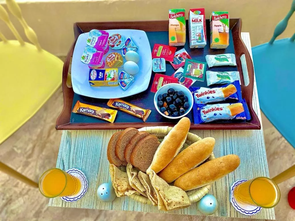 Breakfast in Charbel apartments