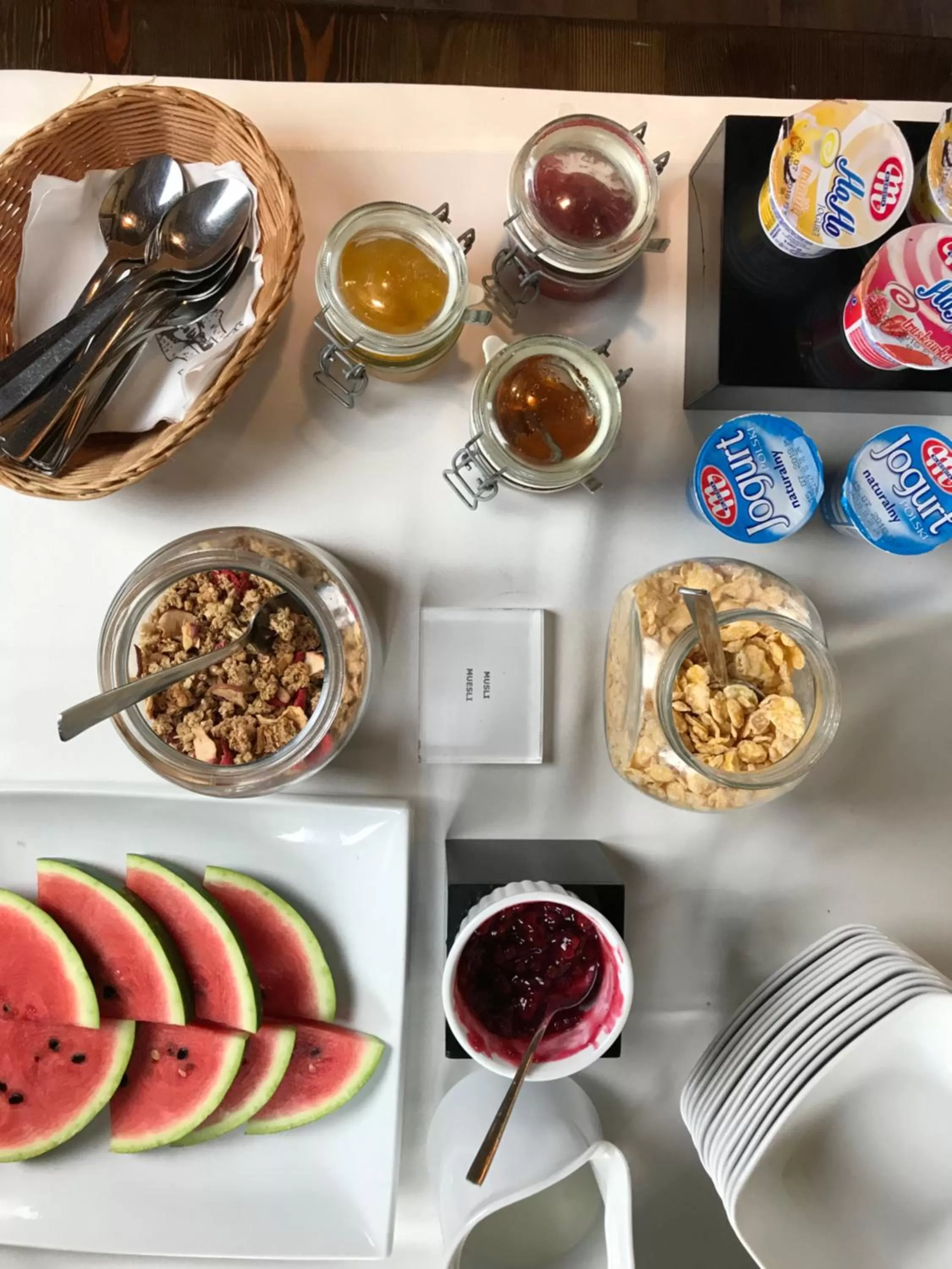 Buffet breakfast in Hotel Kaliski