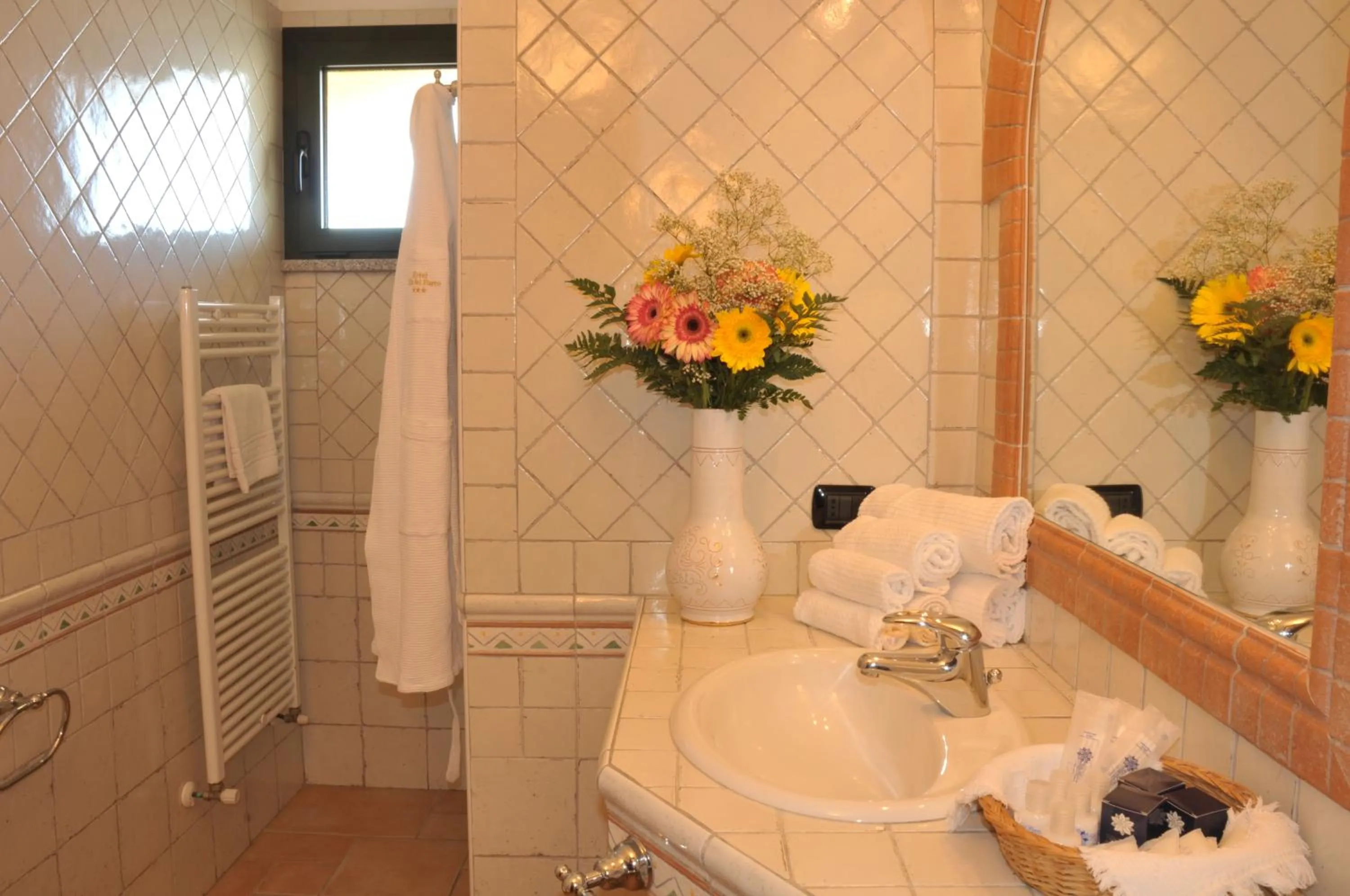 Bathroom in Hotel Villa Del Parco