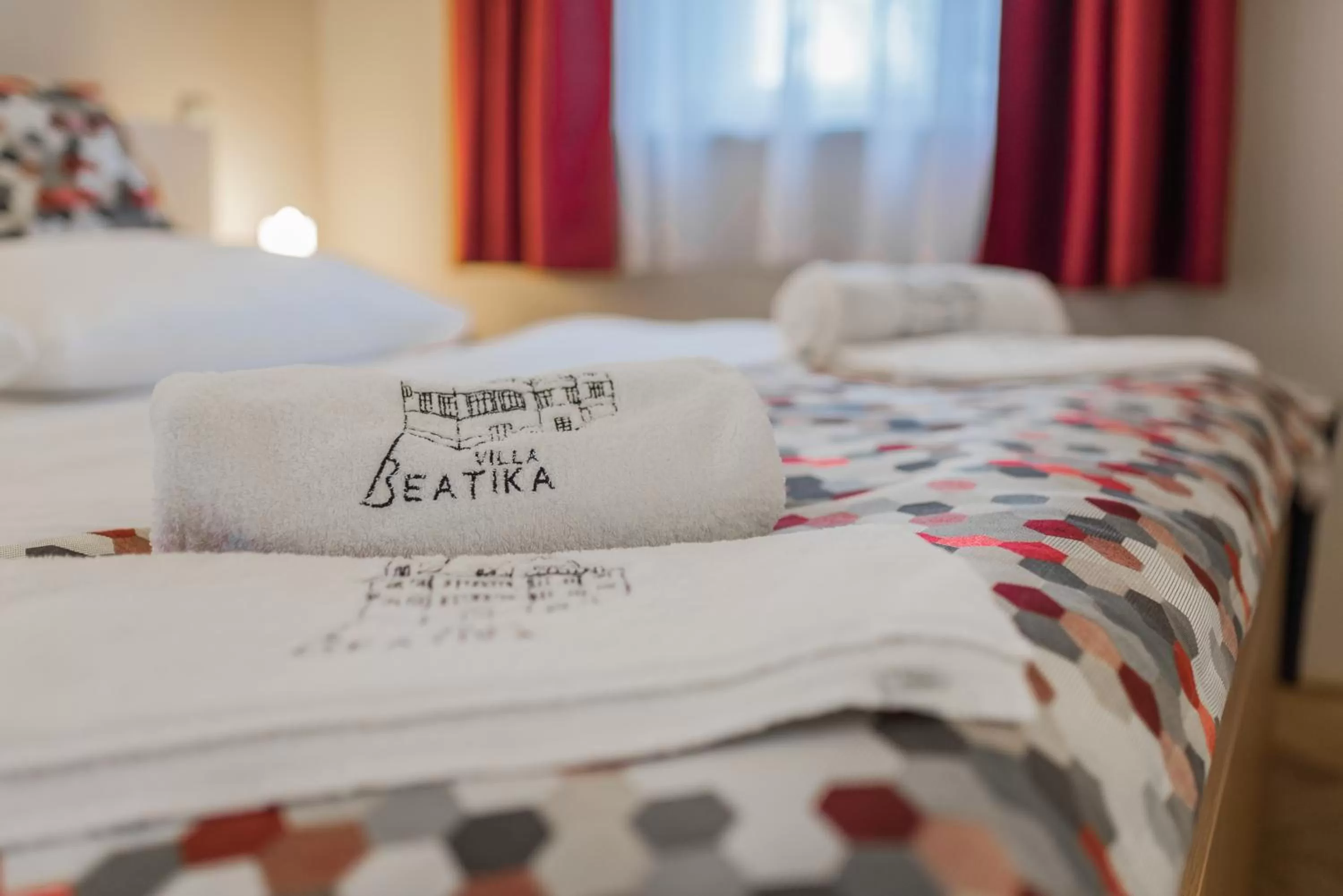 Decorative detail, Bed in Boutique Hotel Villa Beatika