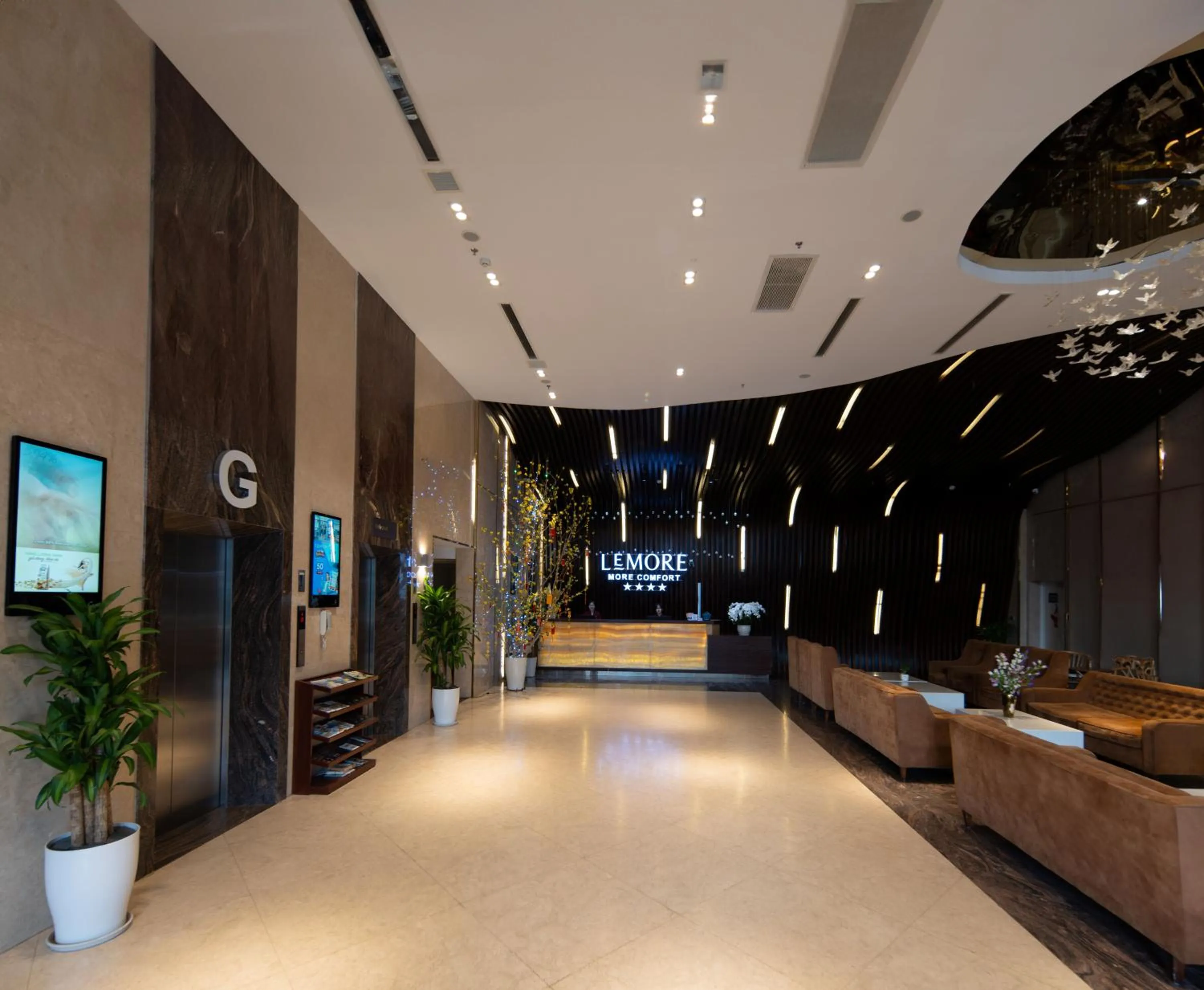 Lobby or reception in LeMore Hotel Nha Trang
