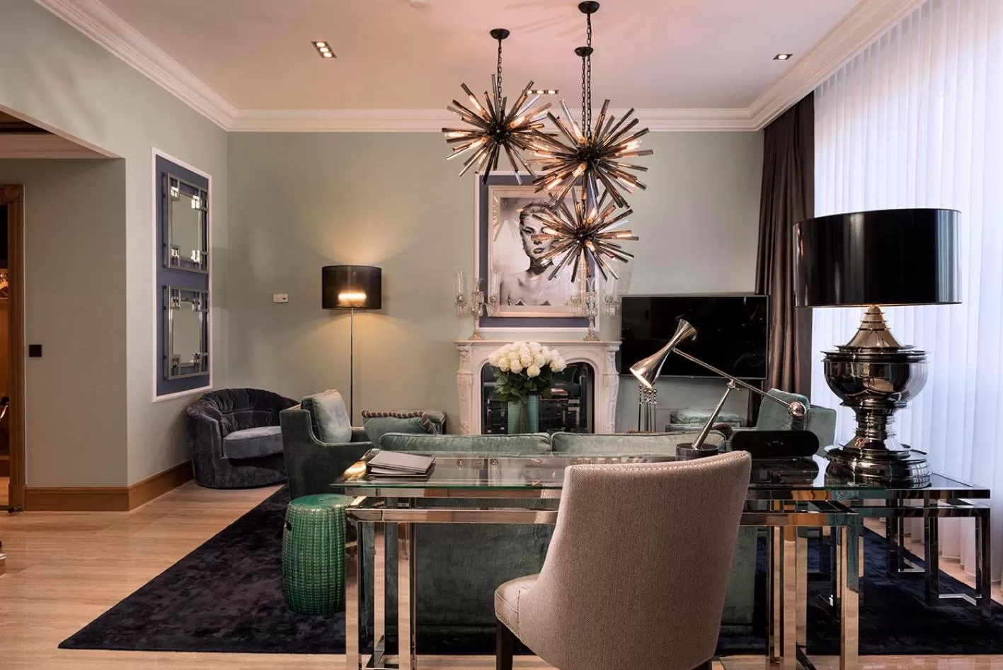 Decorative detail in Hotel Palace Berlin