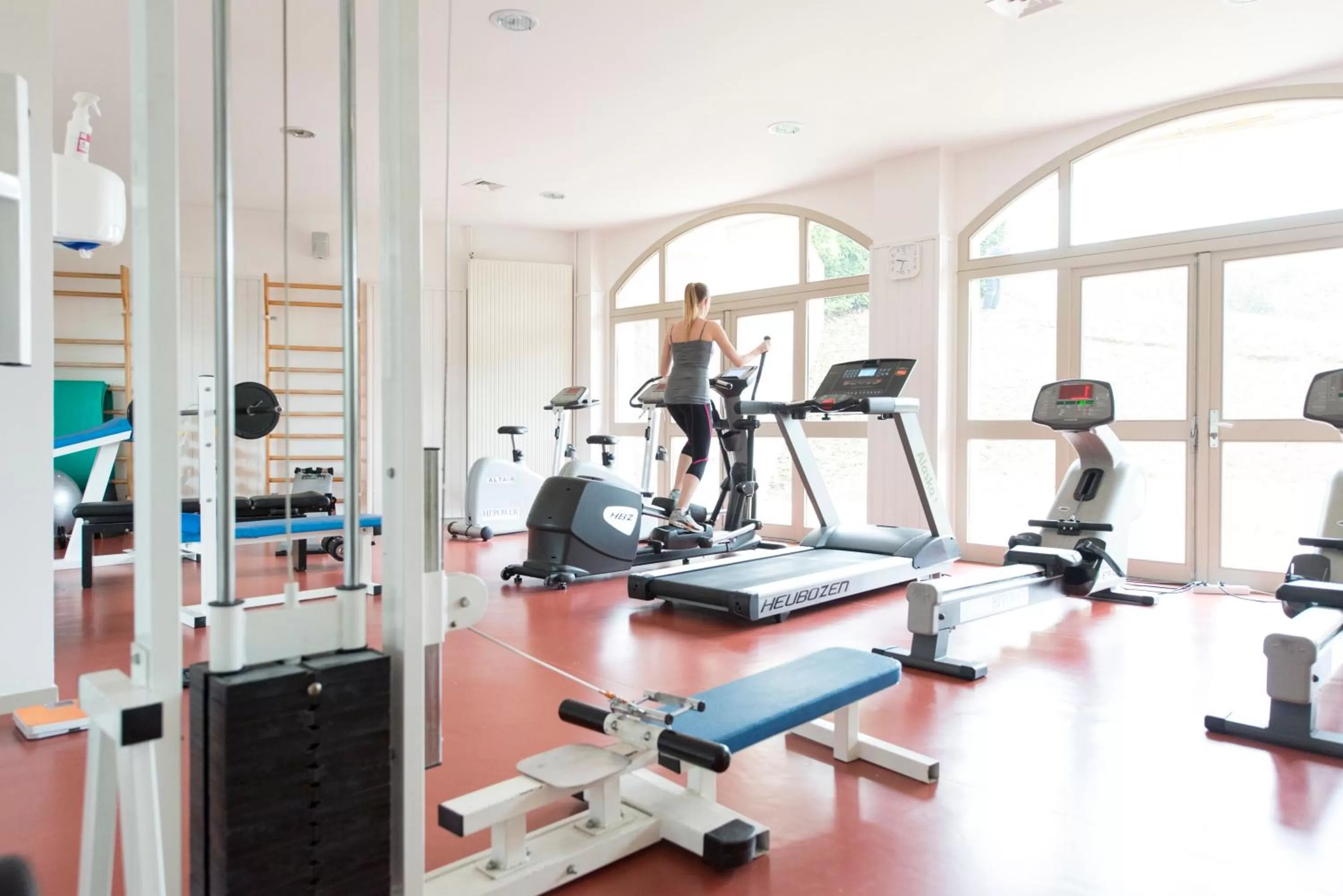 Fitness centre/facilities in Hotel *** & Spa Vacances Bleues Villa Marlioz