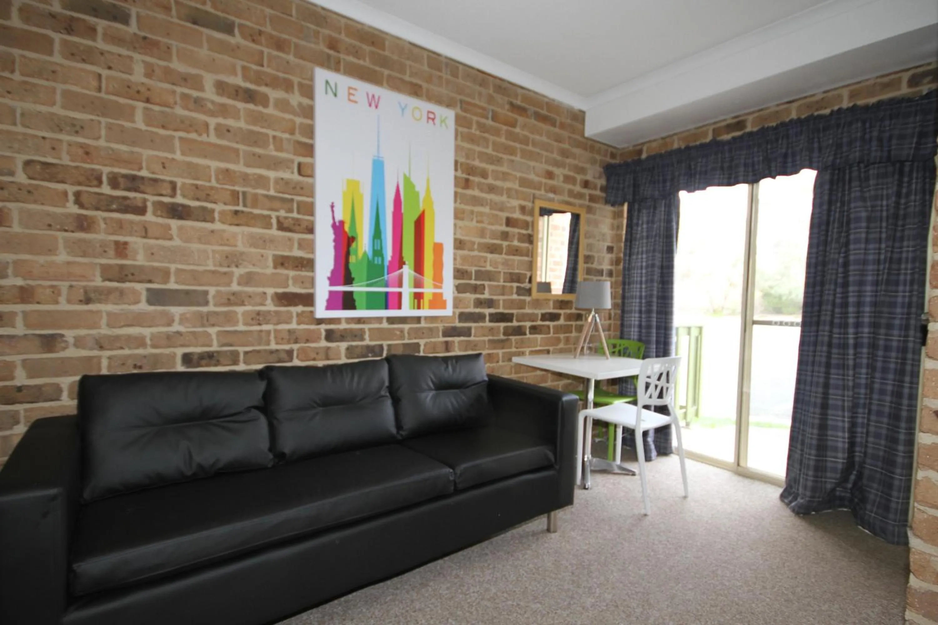 Living room in Acacia Snowy Motel