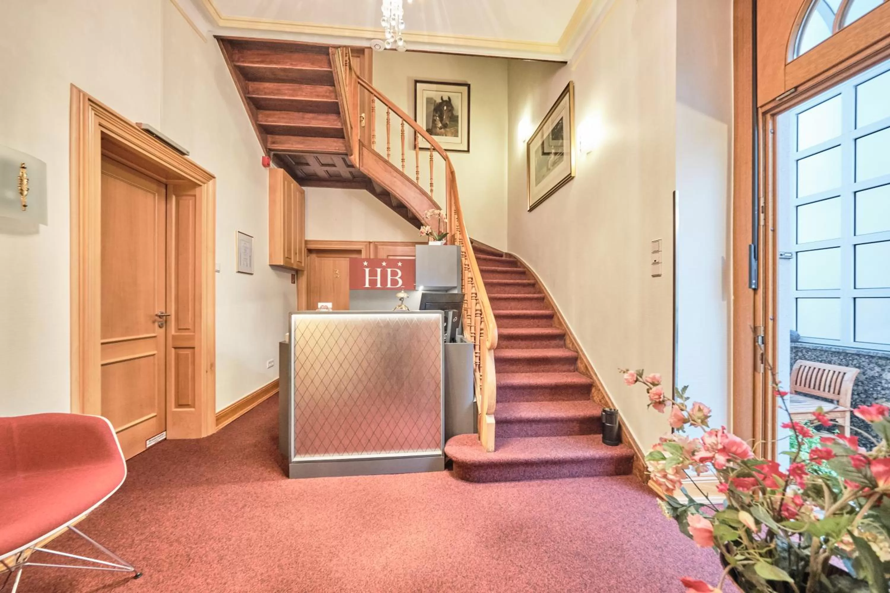 Lobby or reception in Hotel Haus Berlin