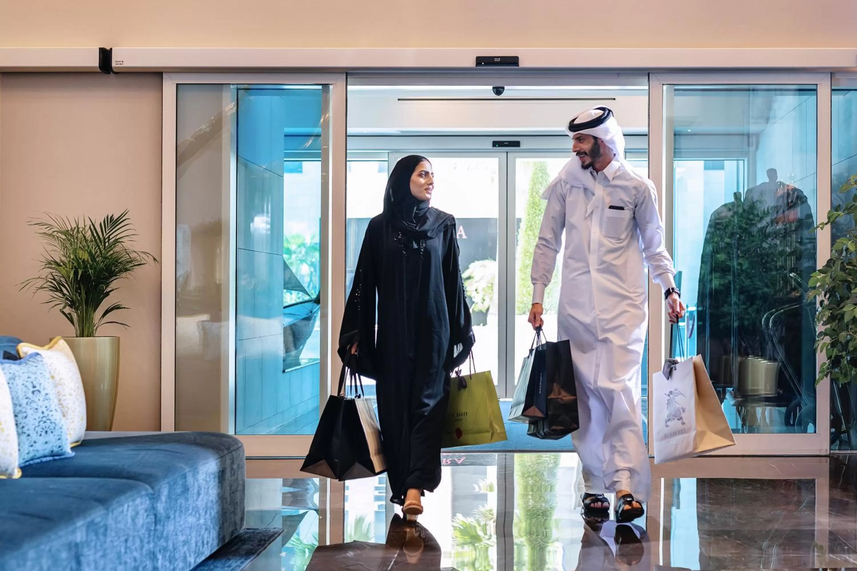 Lobby or reception in Centara West Bay Hotel & Residences Doha