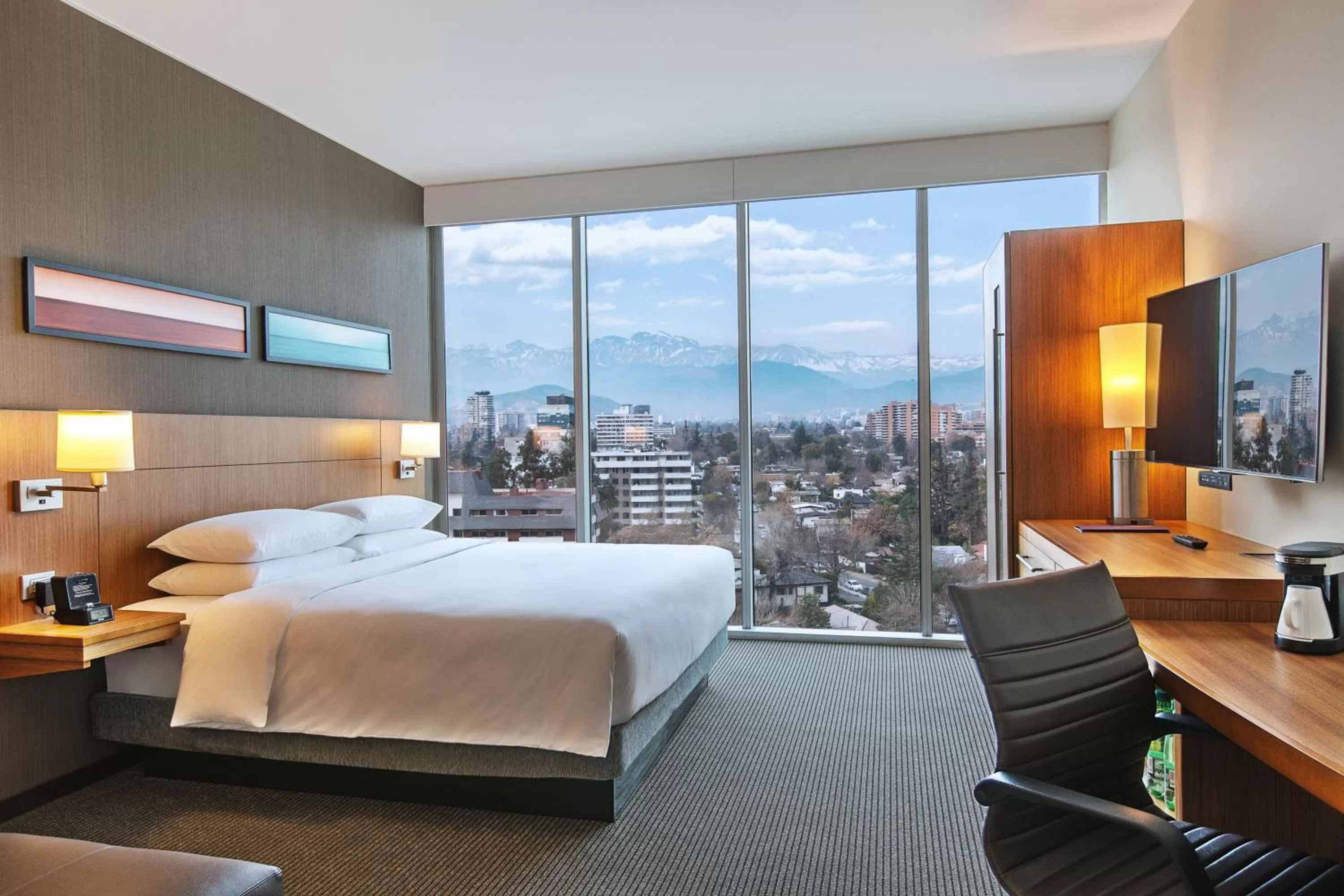 Mountain view, Bed in Hyatt Place Santiago/Vitacura