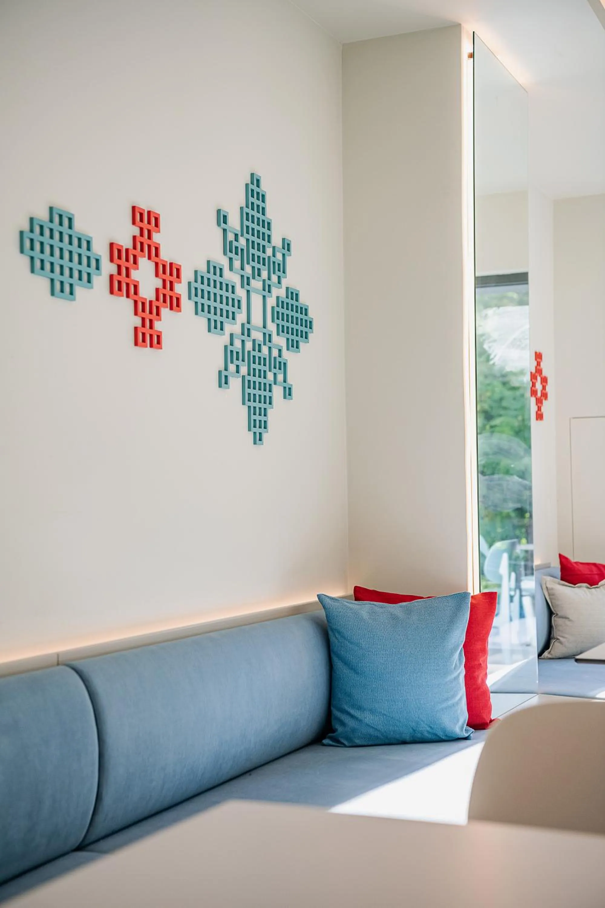 Lobby or reception in Arkadi Hotel