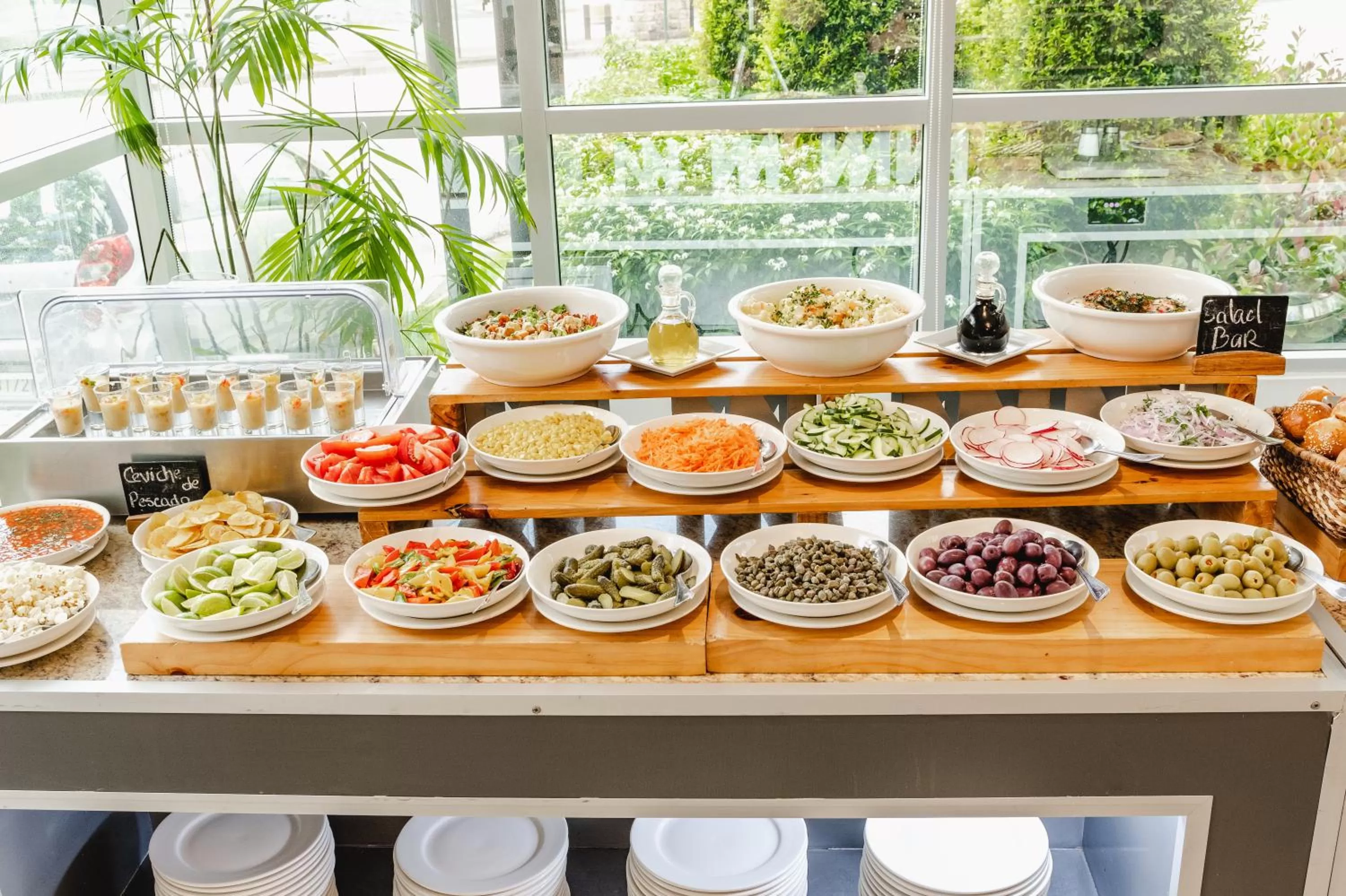 Breakfast in Wyndham Garden Guayaquil