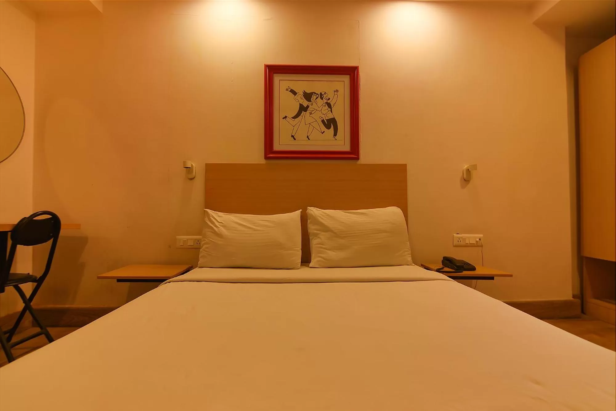 Bed in FabHotel Suncitel Dum Dum Airport