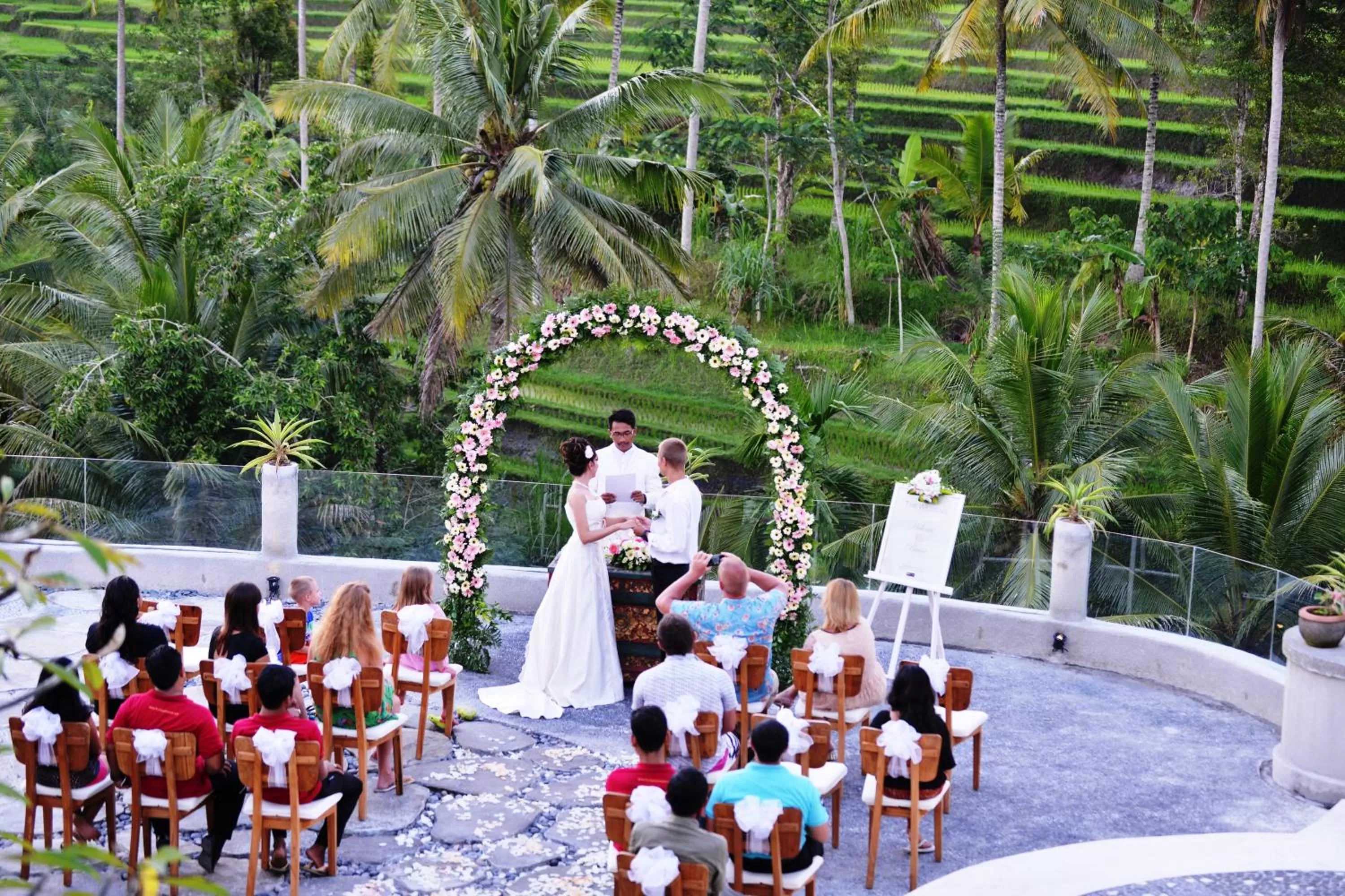 Bird's eye view in Puri Sebali Resort