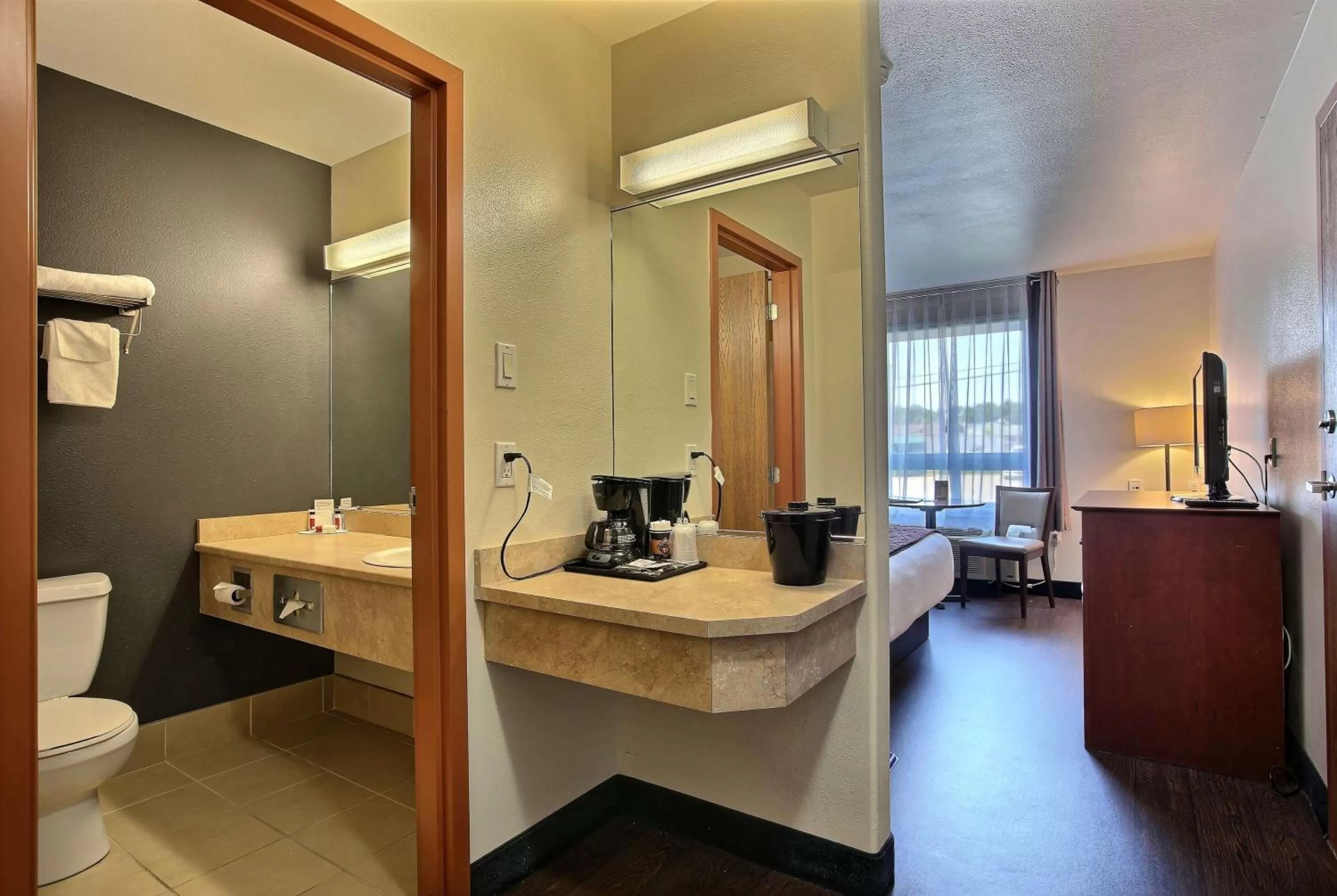 Bathroom in Super 8 by Wyndham Trois-Rivieres