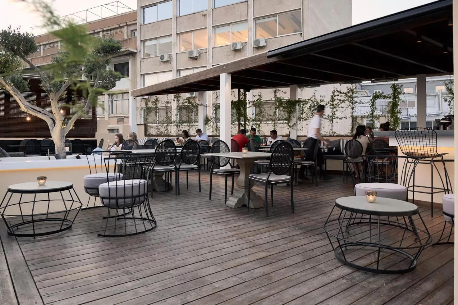 Balcony/Terrace in Athens Mansion Luxury Suites