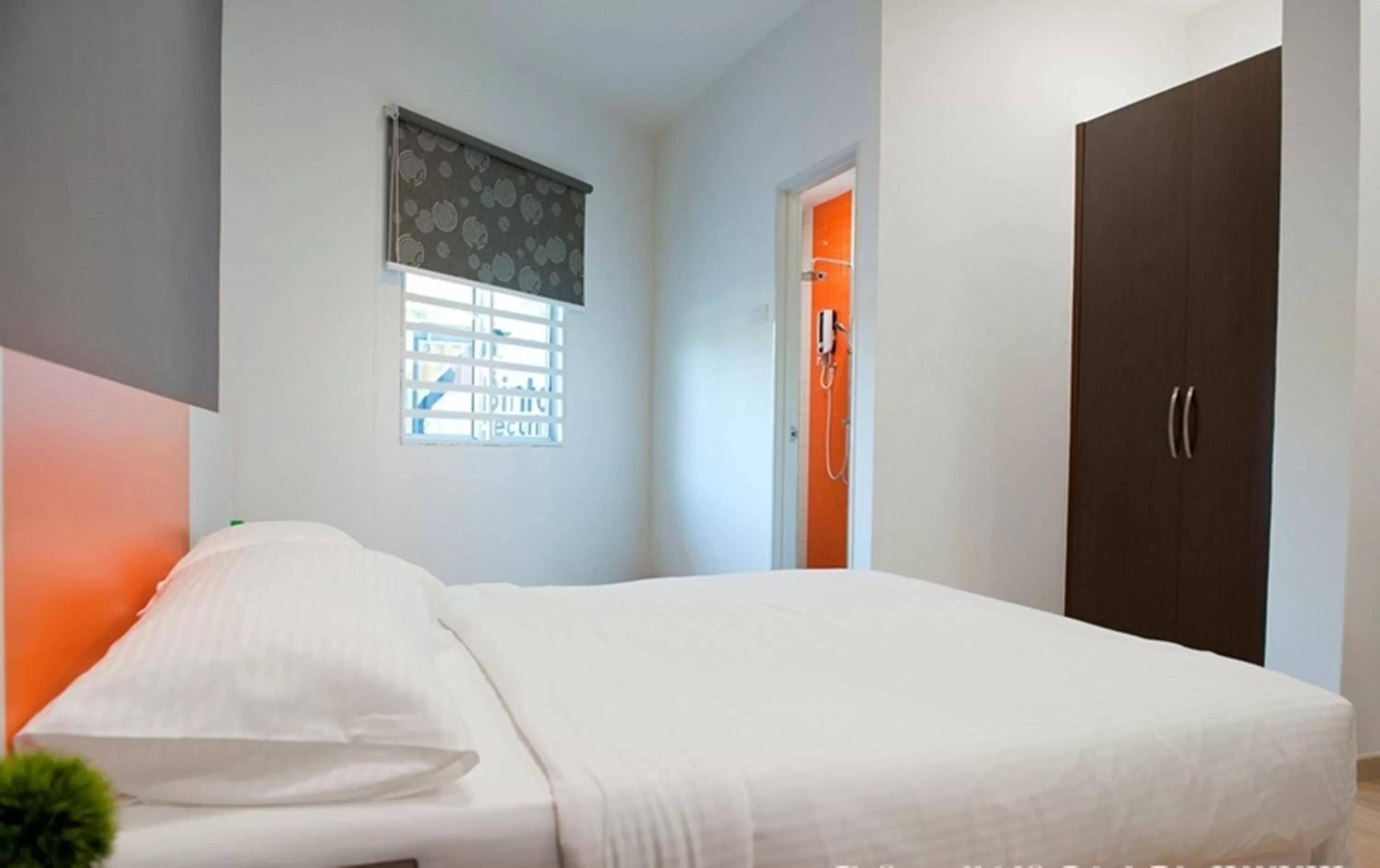 Bedroom, Bed in Big Orange Hotel Sungai Petani