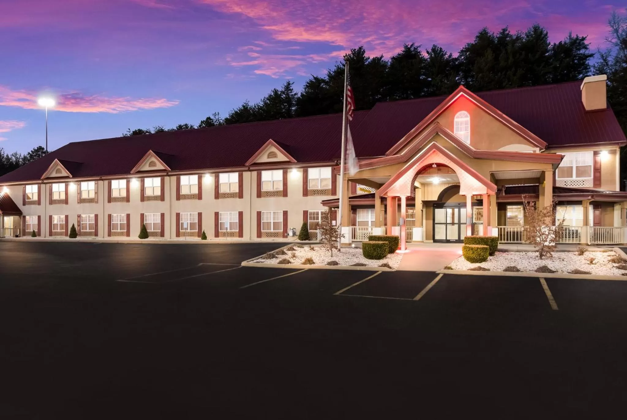 Property building in Red Roof Inn & Suites Corbin