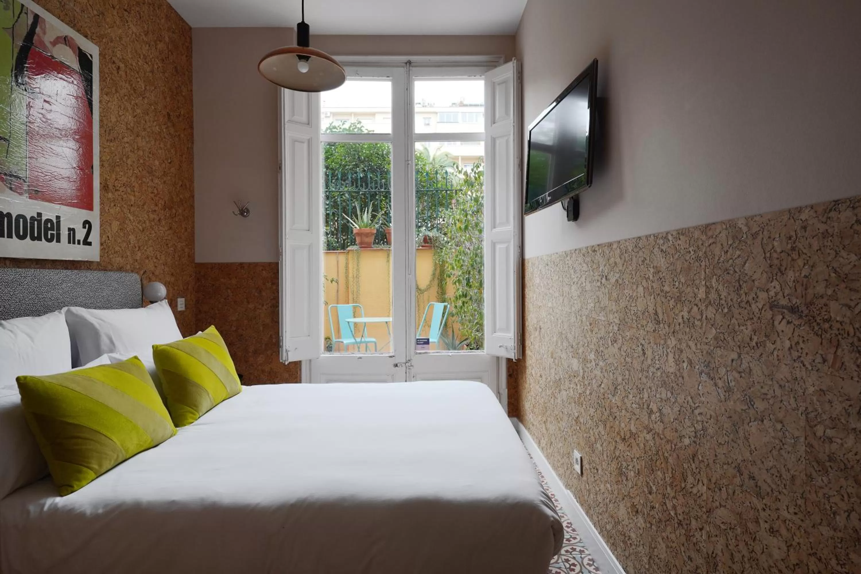 Bed in Numa Barcelona Roca