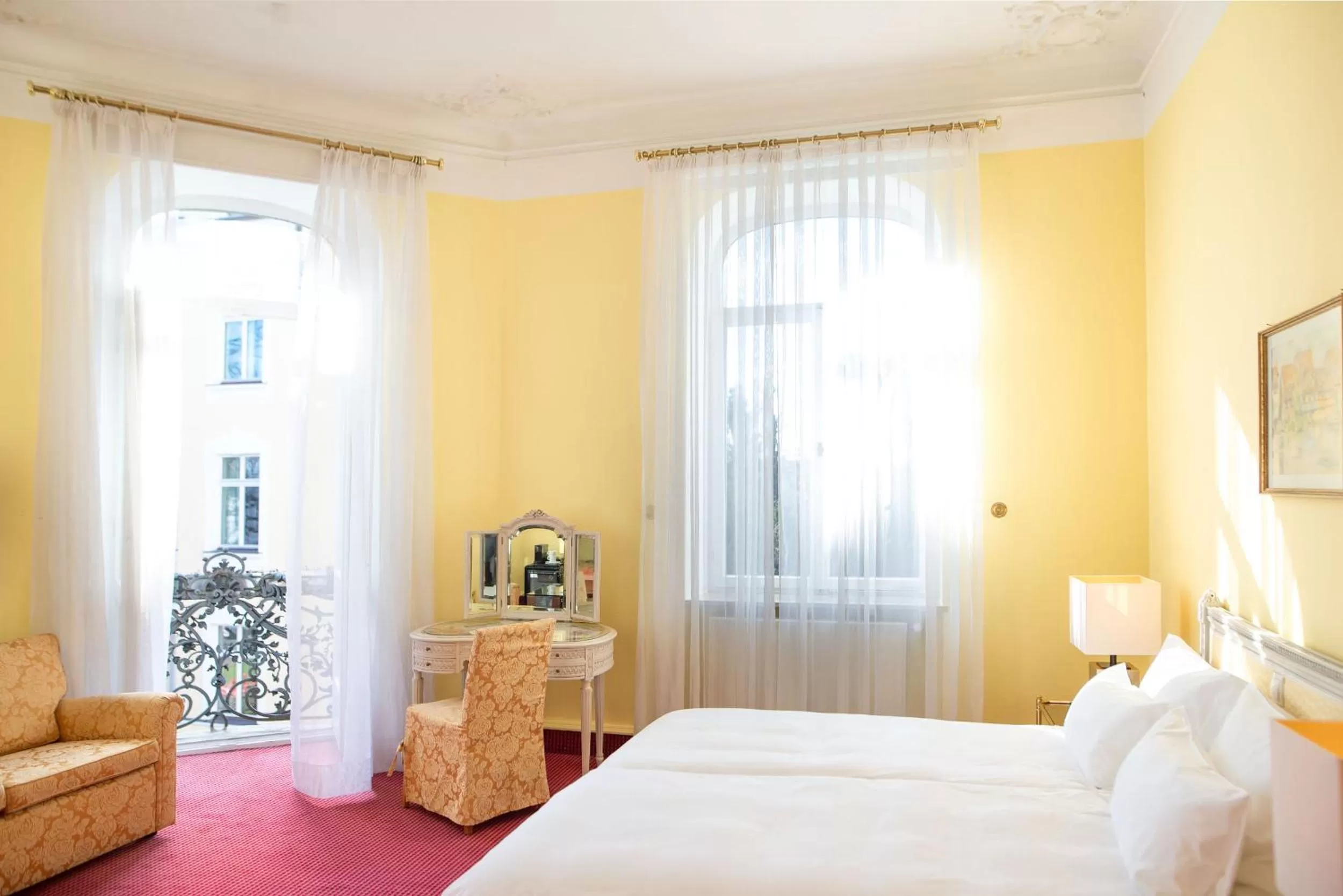 Bed in Hotel Bamberger Hof Bellevue