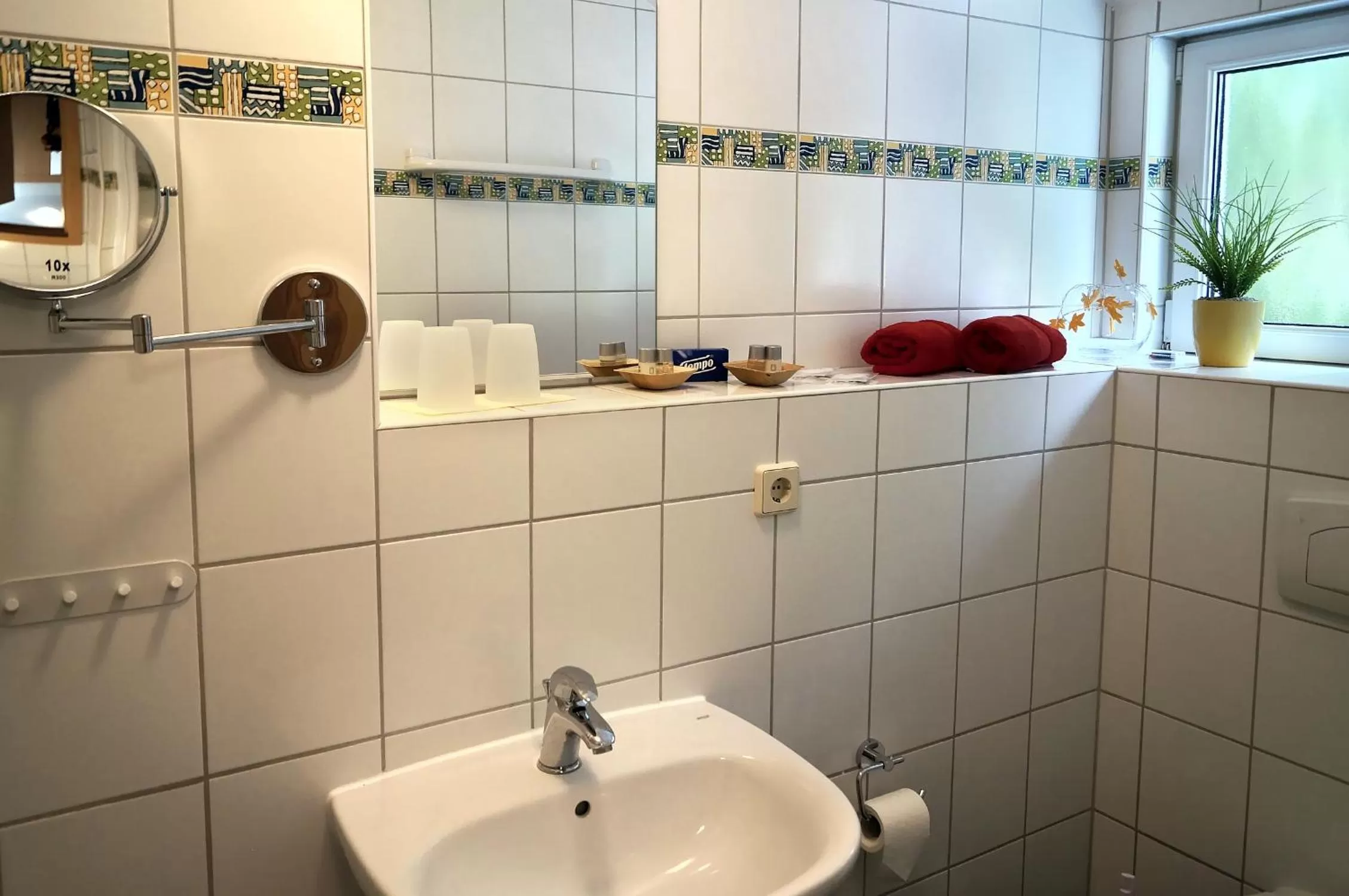 Bathroom in Erzgebirgshotel Misnia Bärenfels