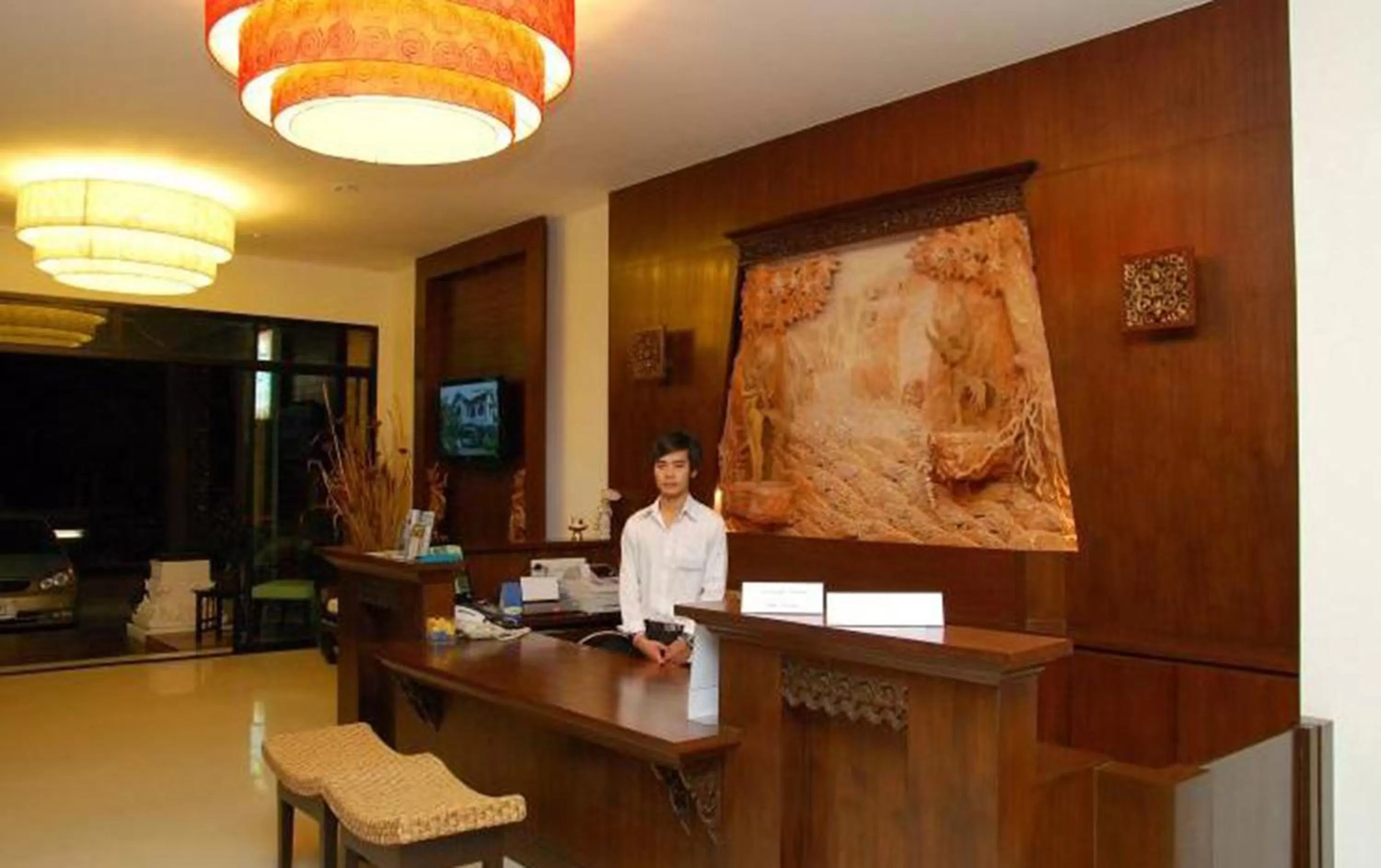 Lobby or reception in Nicha Suite Hua Hin Hotel