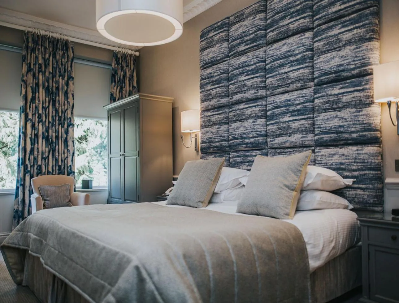 Bedroom, Bed in Merewood Country House Hotel