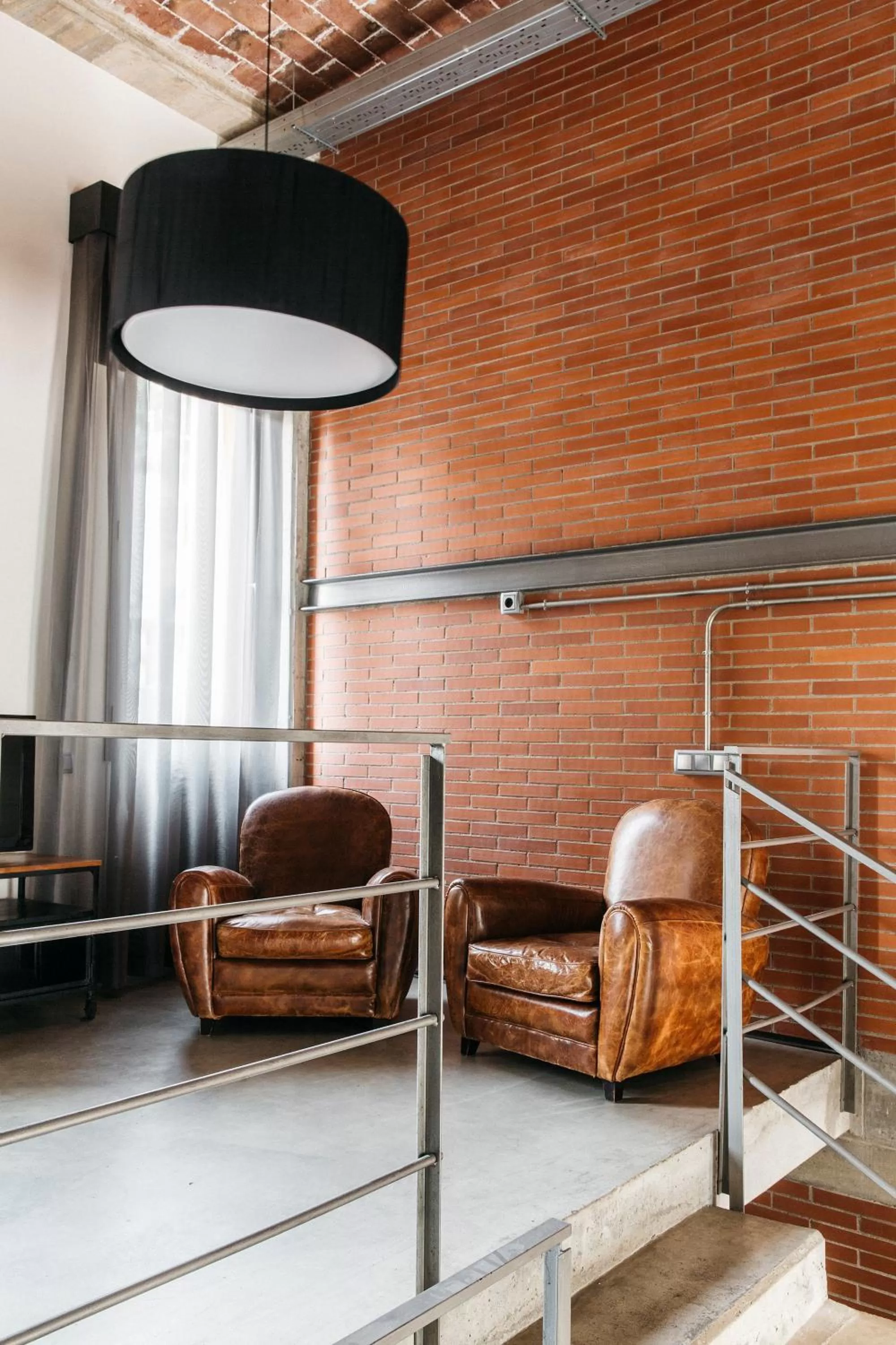 Seating area in Barcelona Apartment Republica