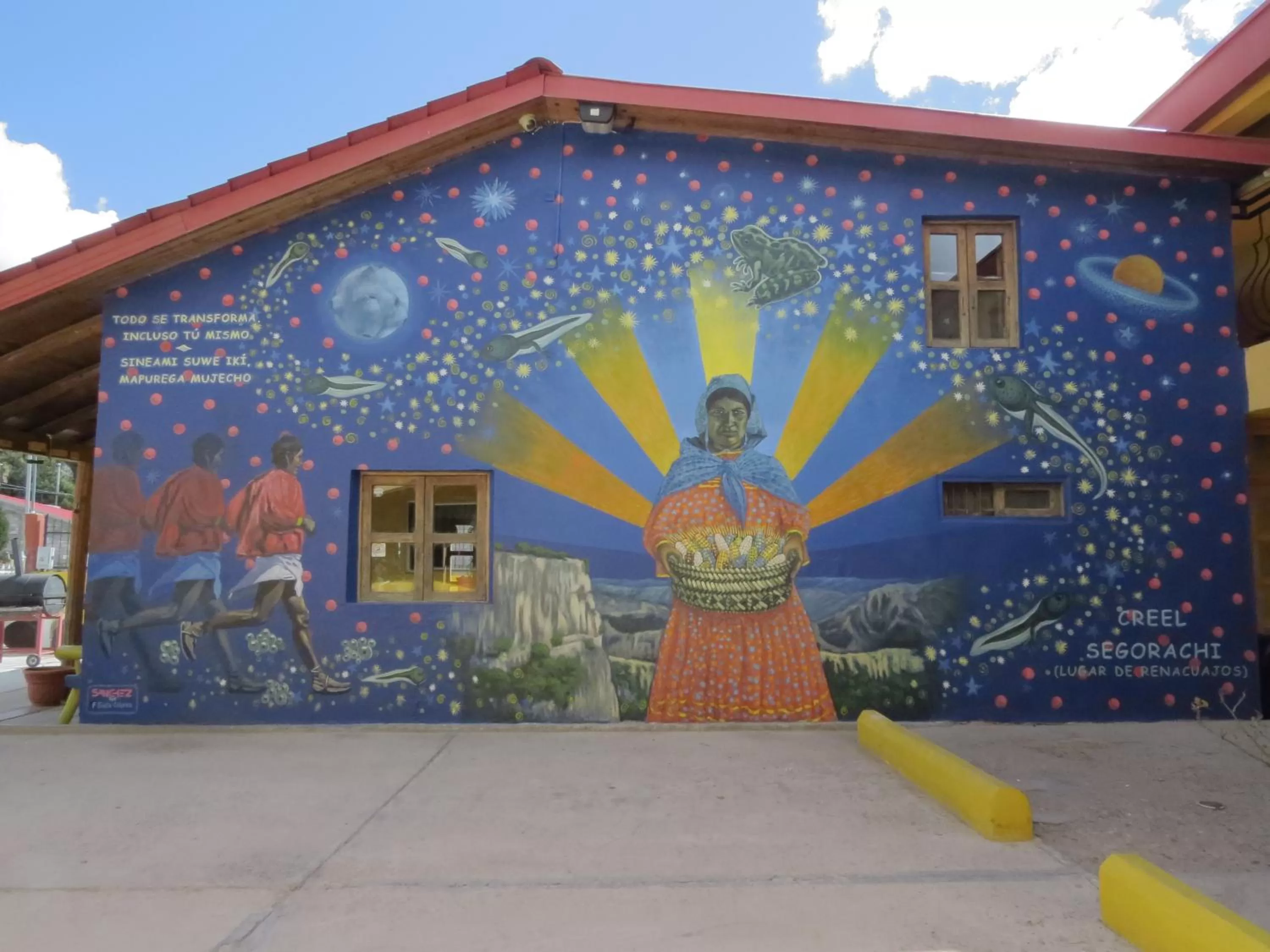 Facade/entrance, Property Building in Hotel Ecológico Temazcal