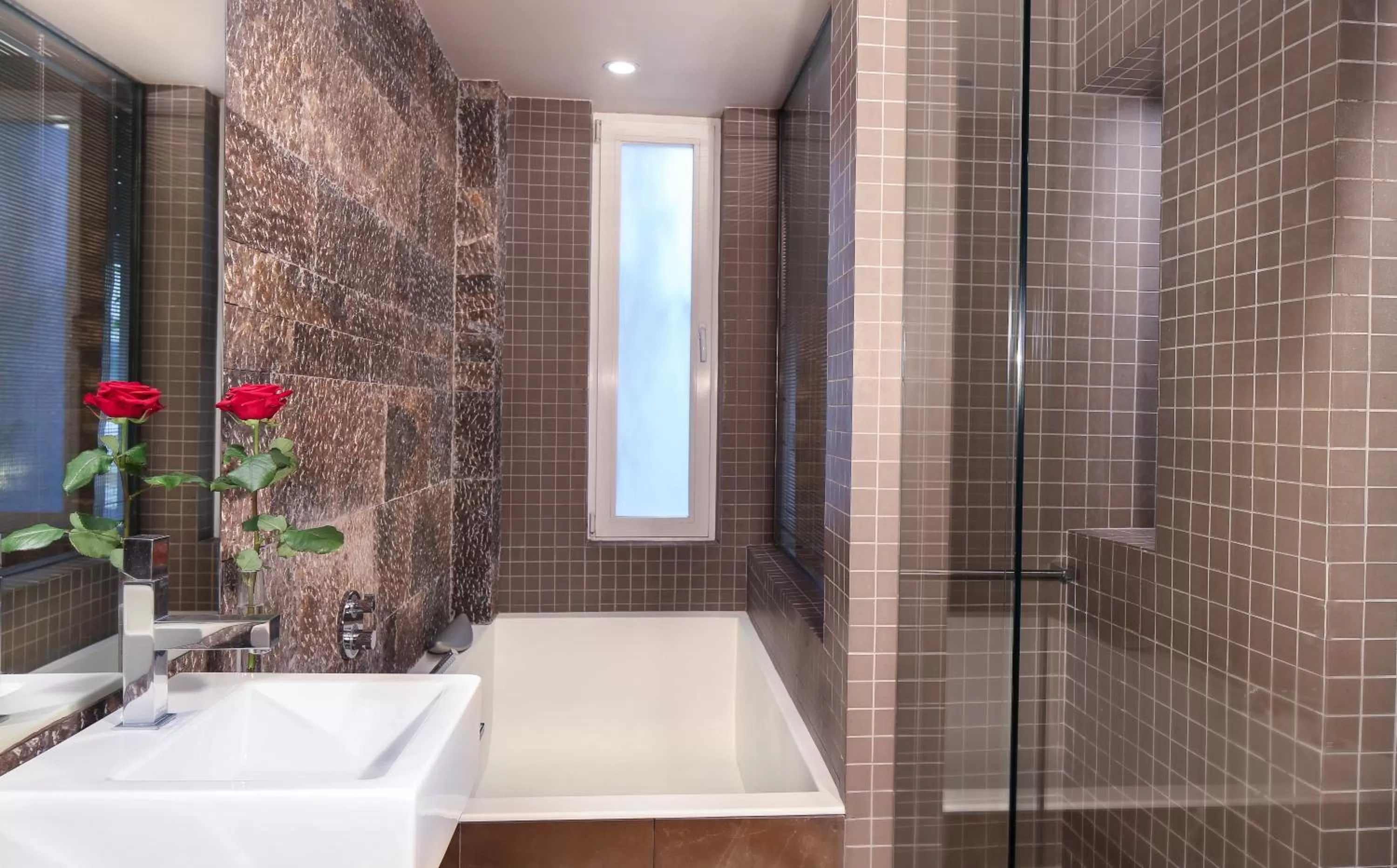 Bathroom in Hotel Gran Derby Suites, a Small Luxury Hotel of the World