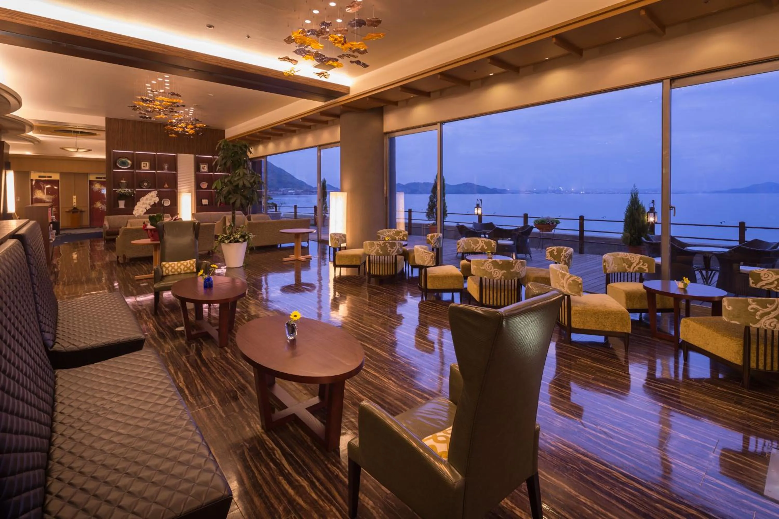 Lobby or reception in Hotel Ofutei