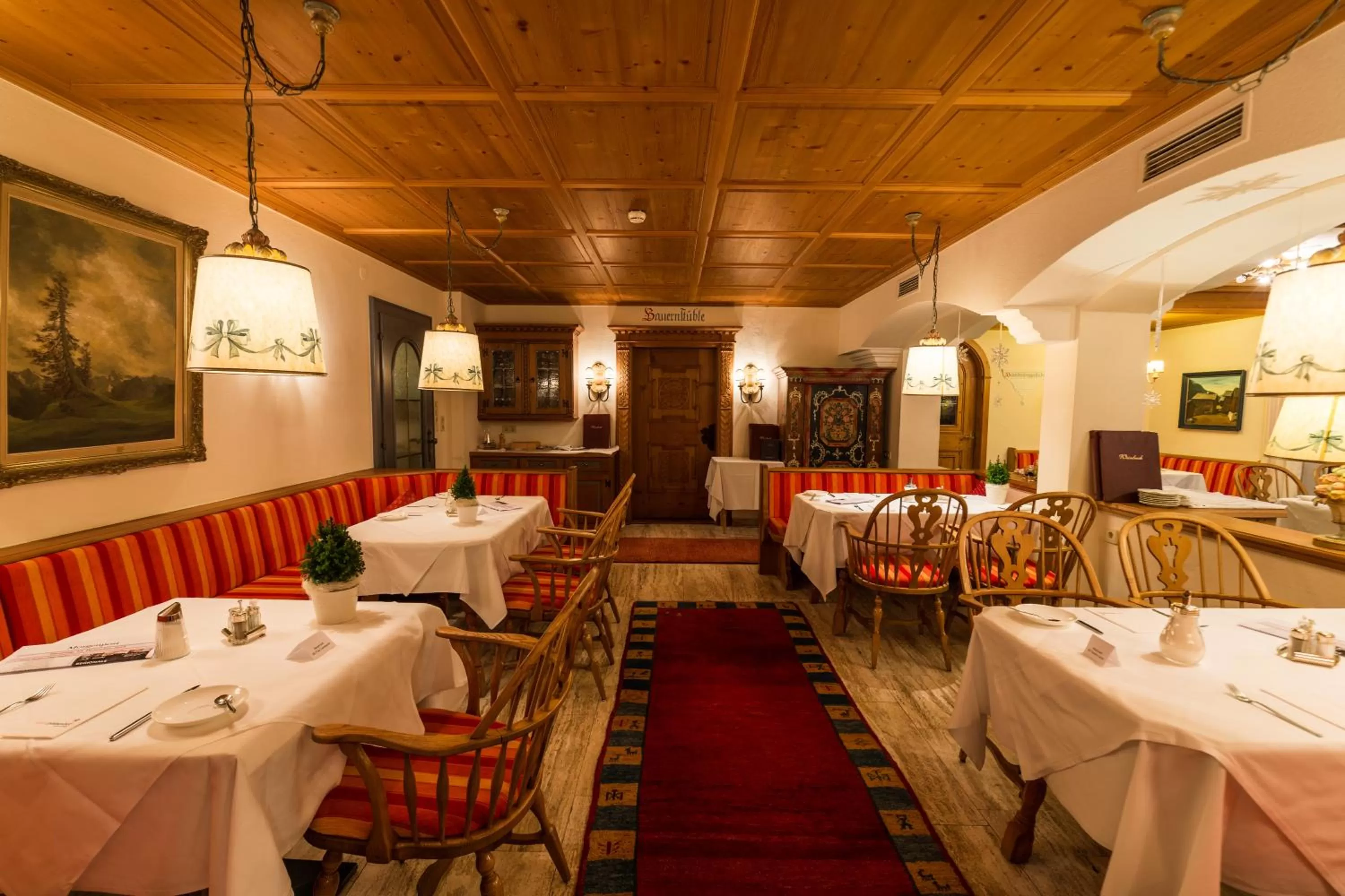 Restaurant/places to eat in Hotel Plattenhof