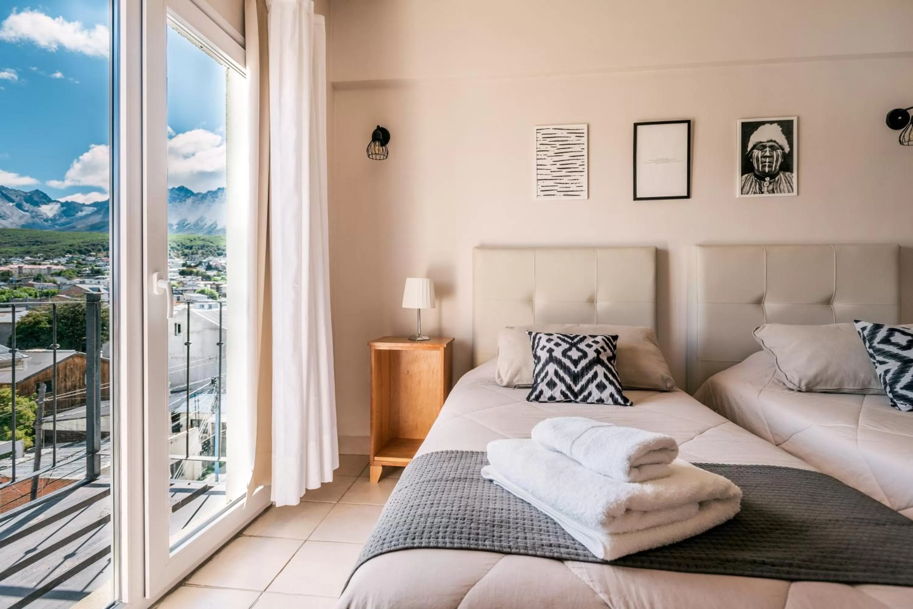 Bed in Riviera Fueguina Apartments