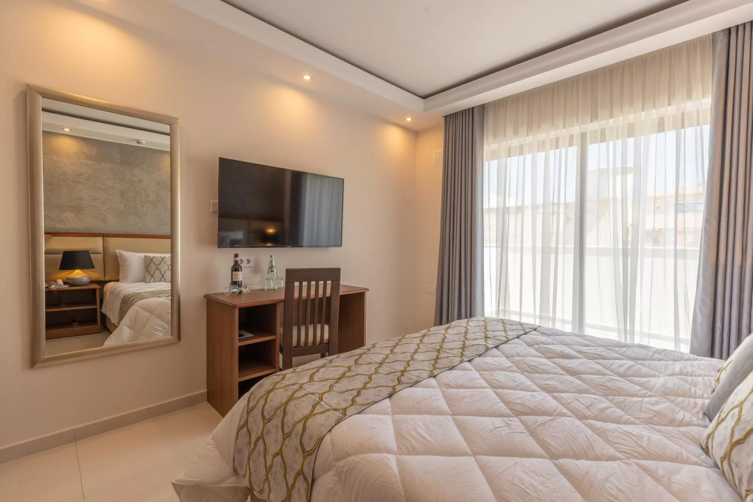 Bed in Dun Gorg Guest House