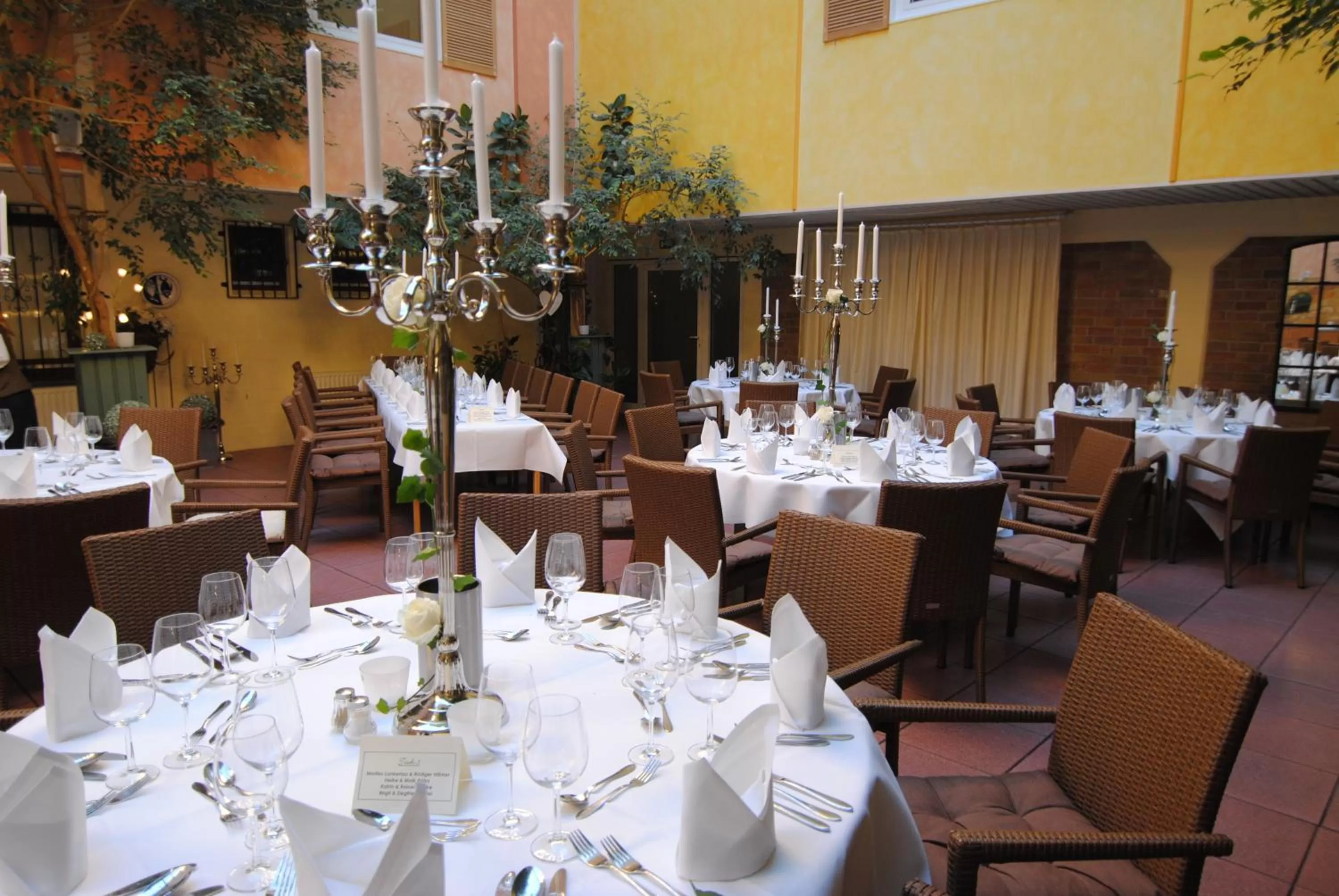 Patio in Hotel Paulsen