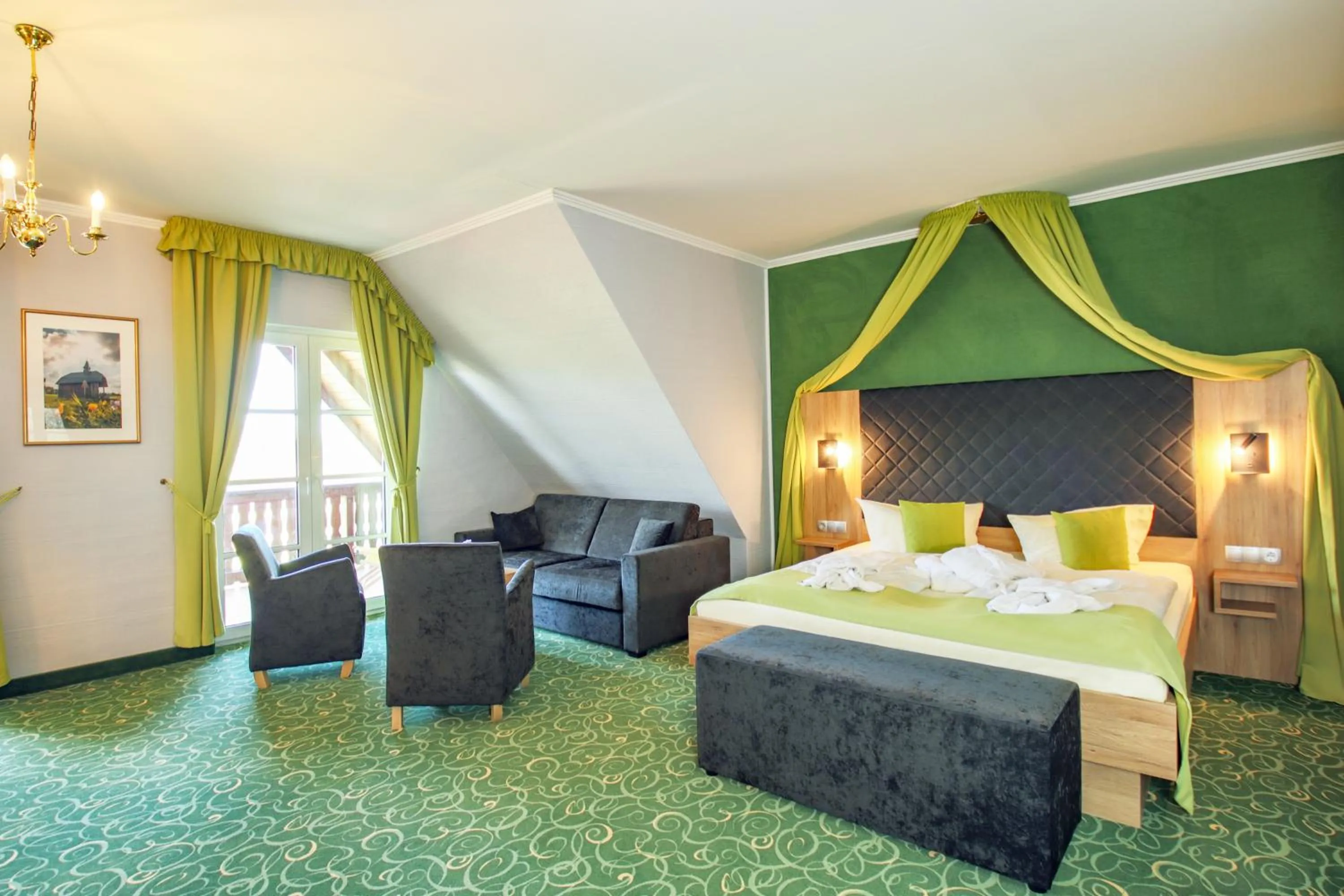 Junior Suite in Panorama Berghotel Wettiner Hohe