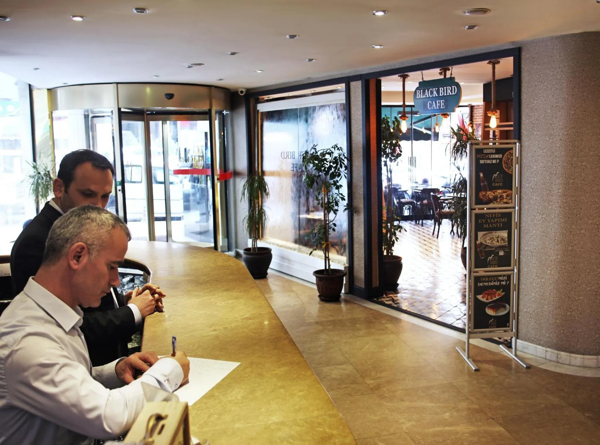 Lobby or reception in Black Bird Hotel