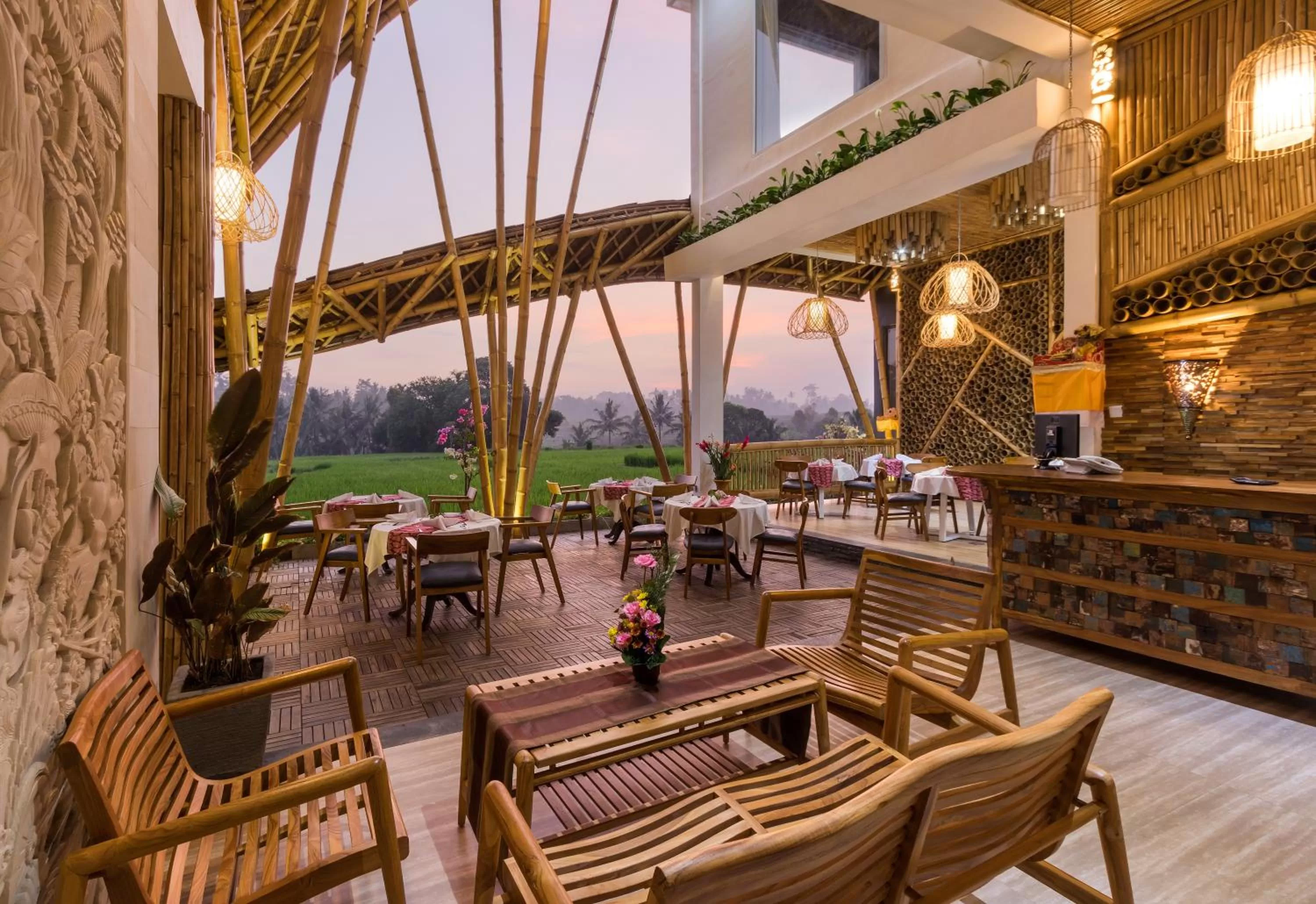 Lobby or reception in Wadari Retreat Villa Ubud