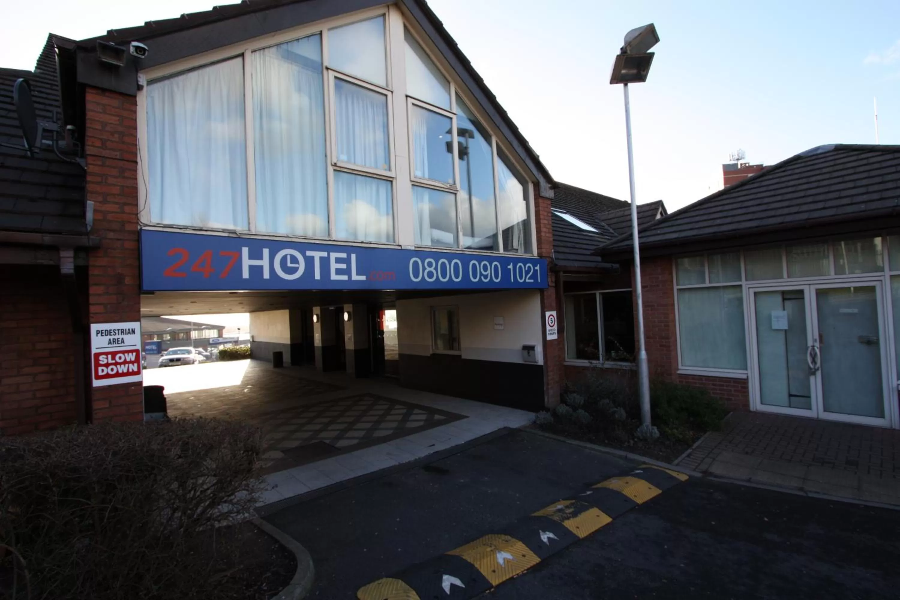 Facade/entrance in 247Hotel