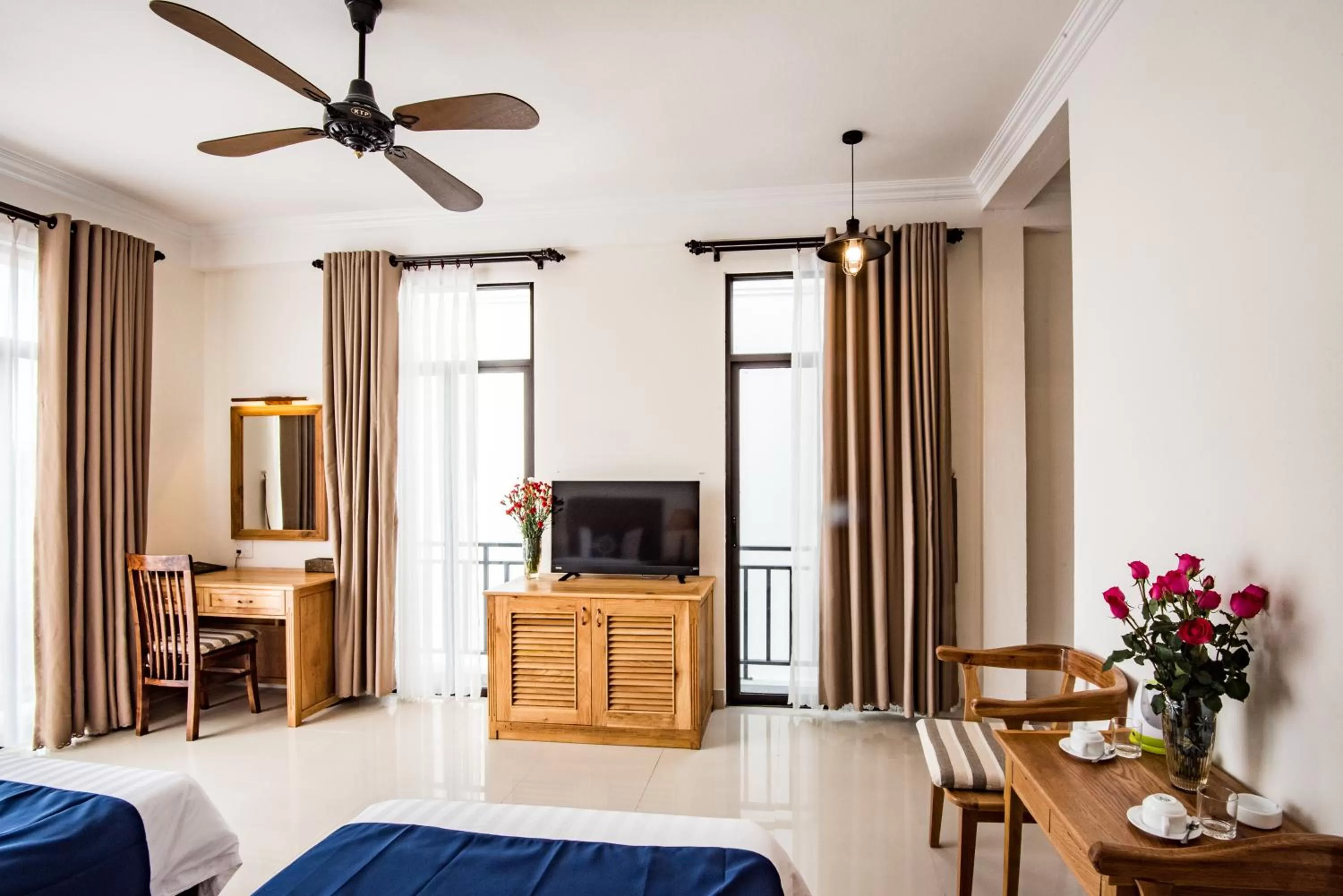 Bed in Santa Sea Villa