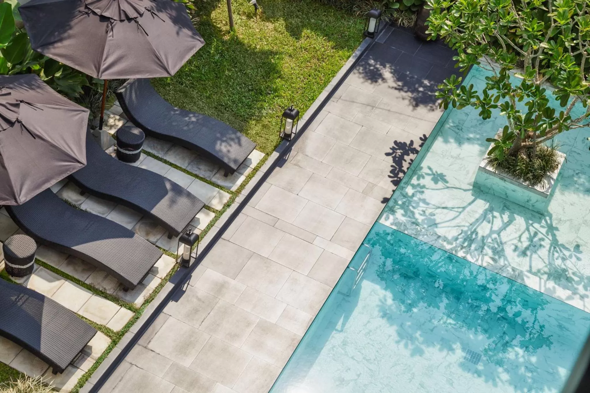 Bird's eye view in KIRI HOTEL Chiang Mai