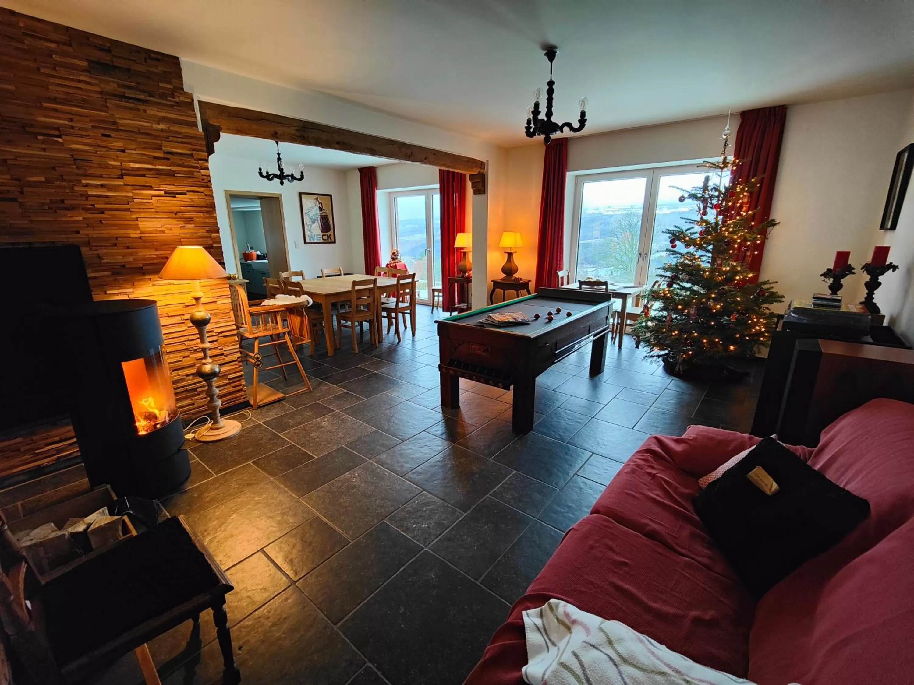 Living room in Le Clos des Brumes