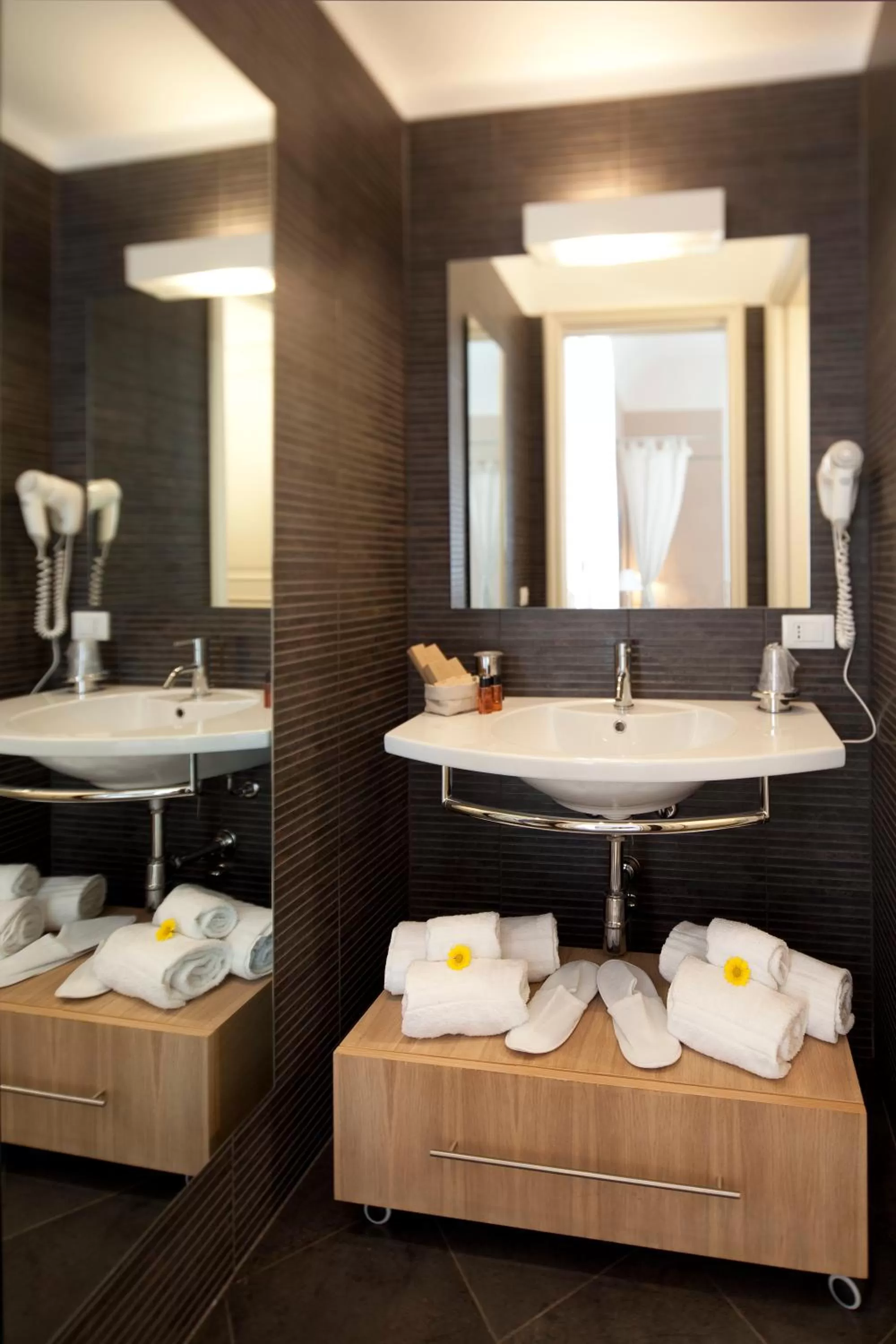 Toilet in Palazzo Brunaccini Boutique Hotel