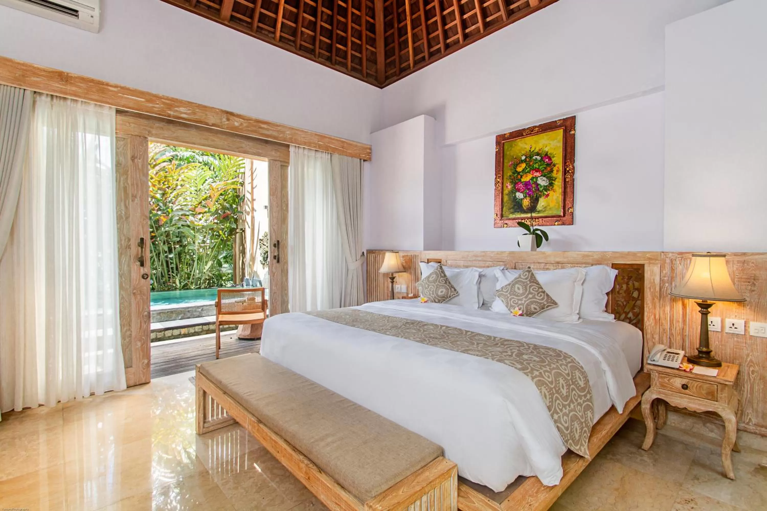 Photo of the whole room, Bed in Weda Cita Resort and Spa by Mahaputra