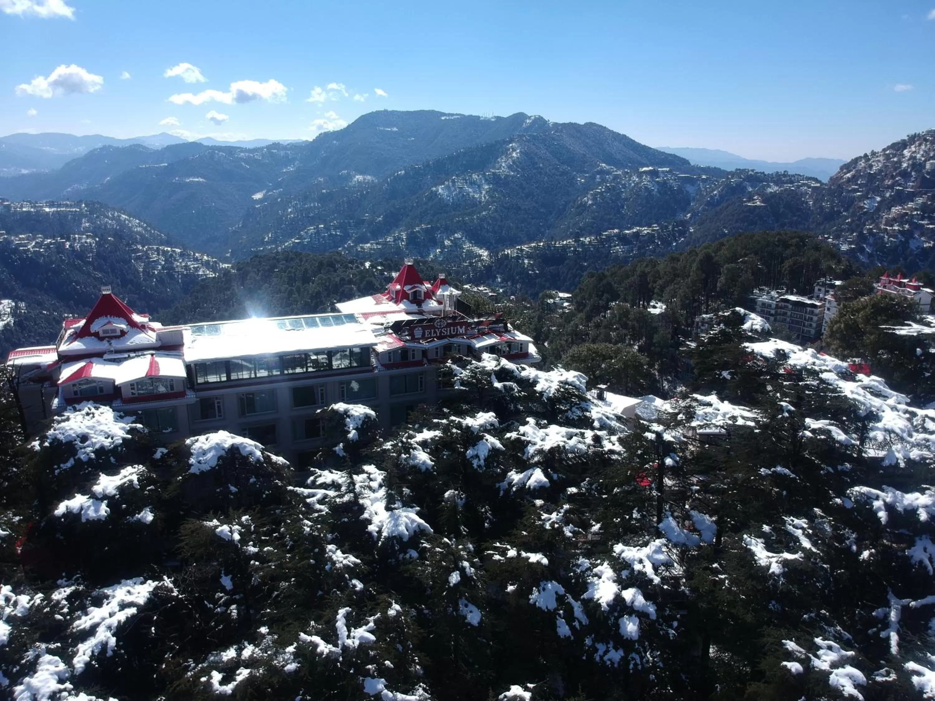 Property building in WelcomHeritage Elysium Resort & Spa